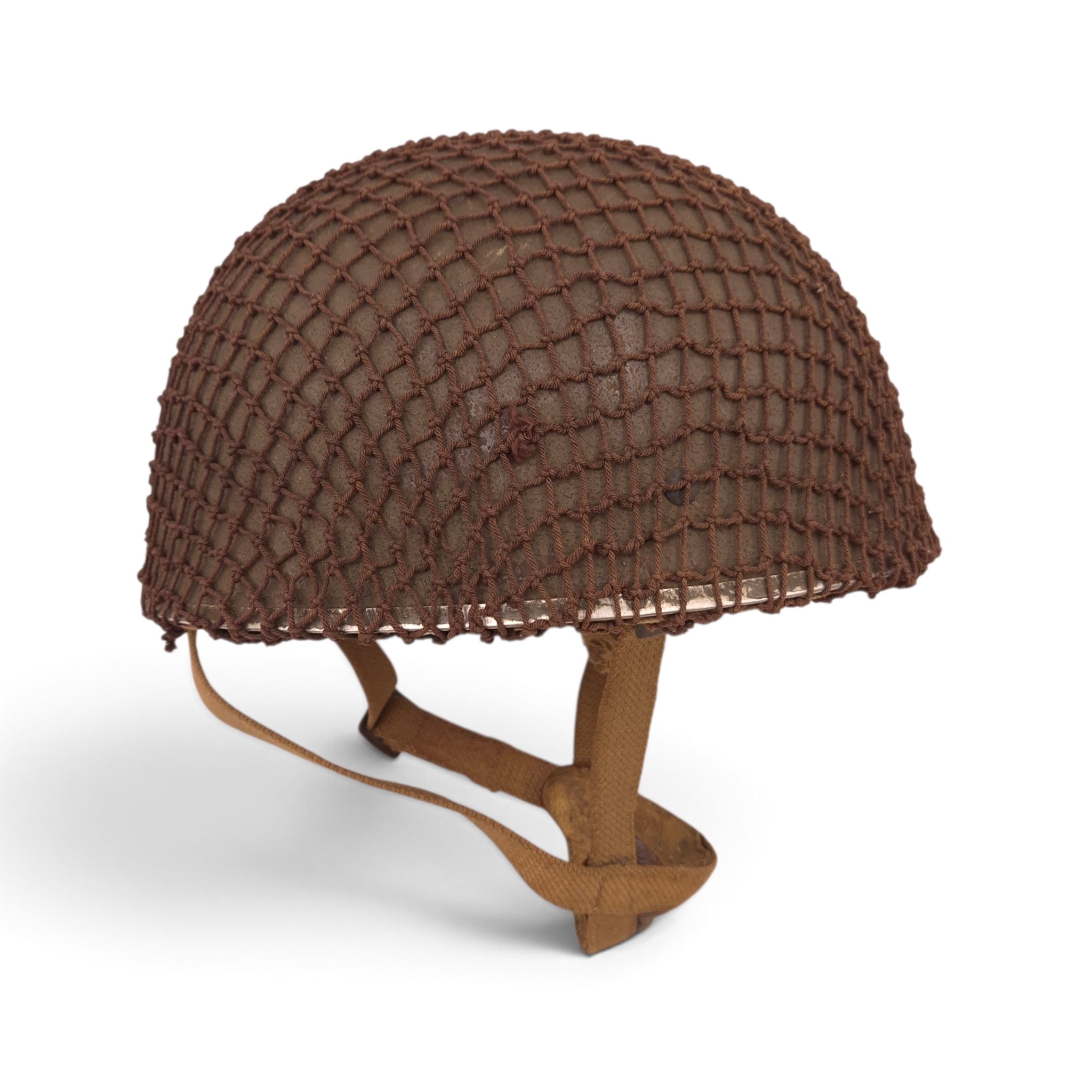 British MkII Paratrooper Helmet - BMB 1944 - "S.A.S." - Image 6
