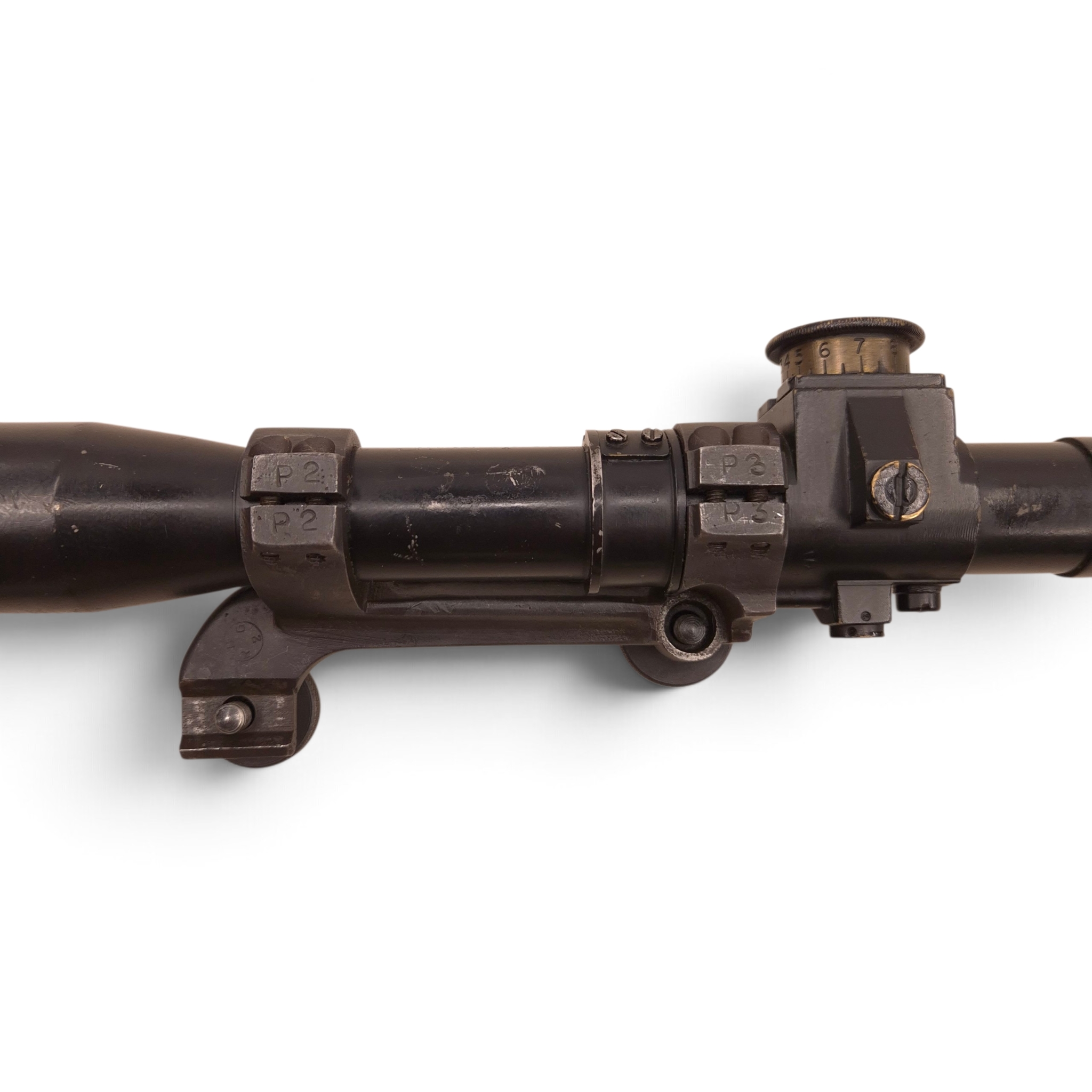 British No32 MkIII Sniper Rifle Scope and Mounting - Image 6