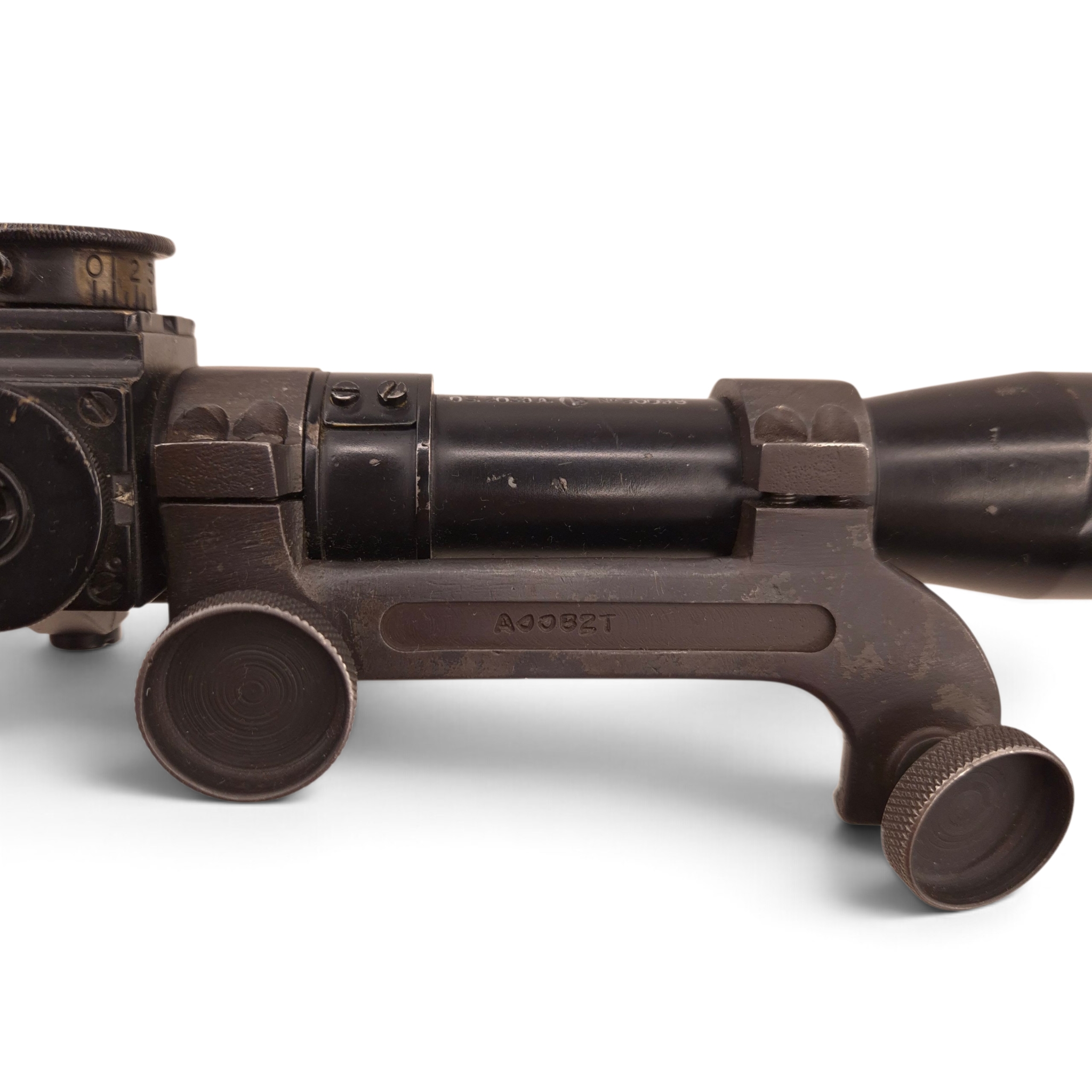 British No32 MkIII Sniper Rifle Scope and Mounting - Image 9