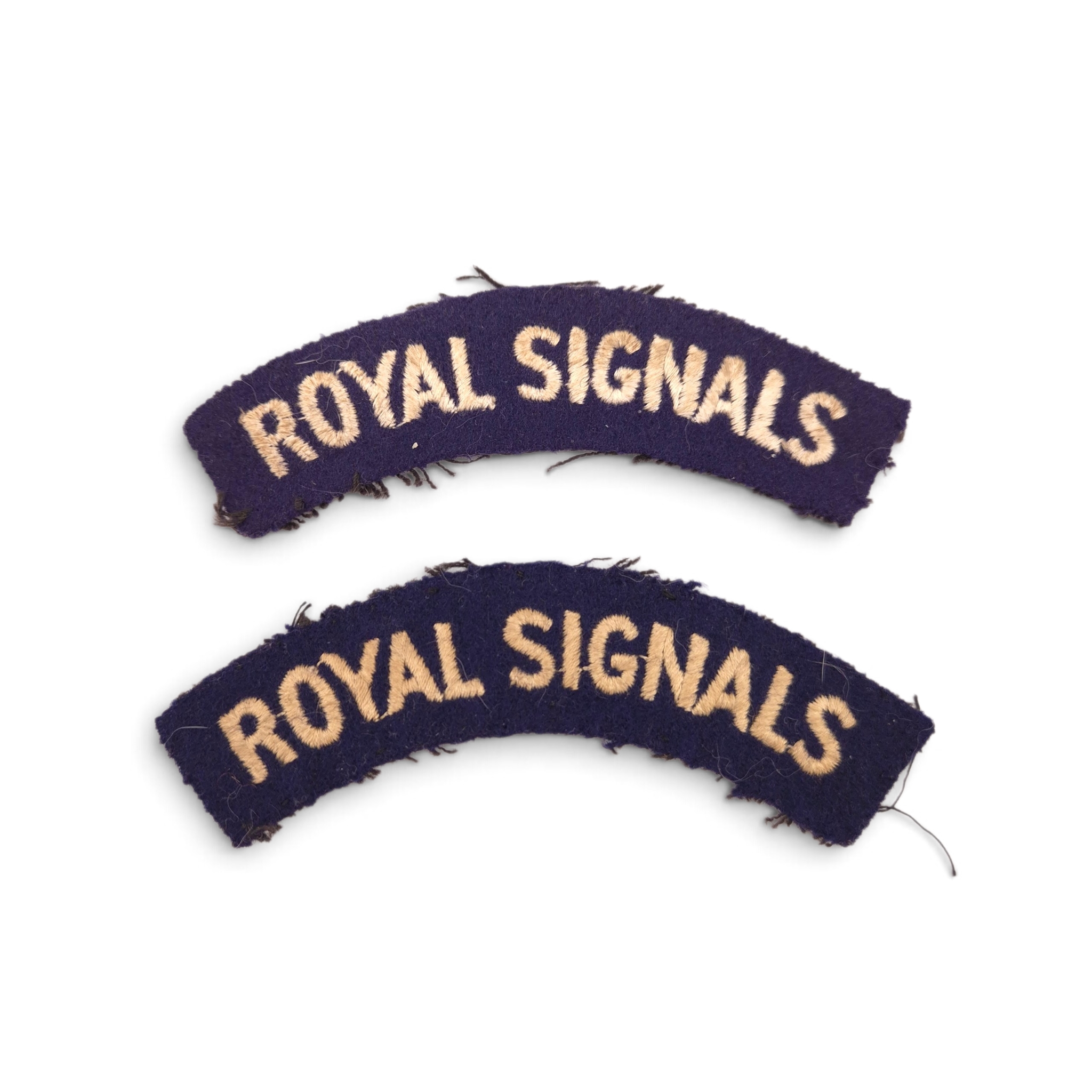 Royal Signals - Embroidered shoulder titles