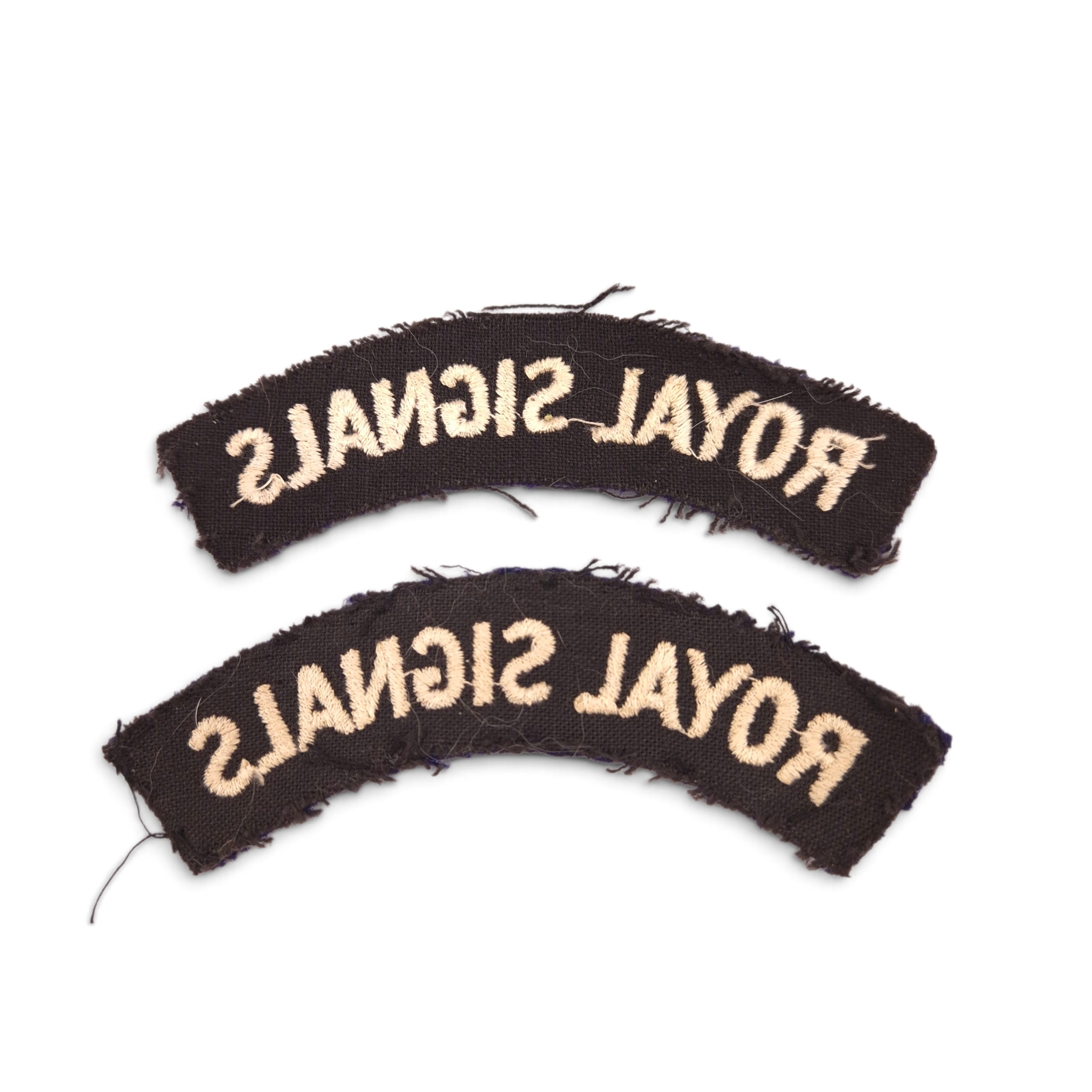 Royal Signals - Embroidered shoulder titles - Image 2