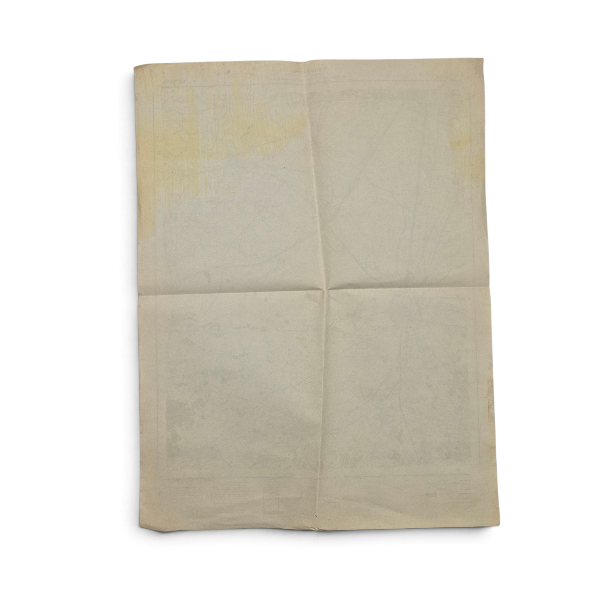 German Truppenkarte Map, sheet 53, Sluis - Ramskappele, Brugge, Maldegem - Image 9