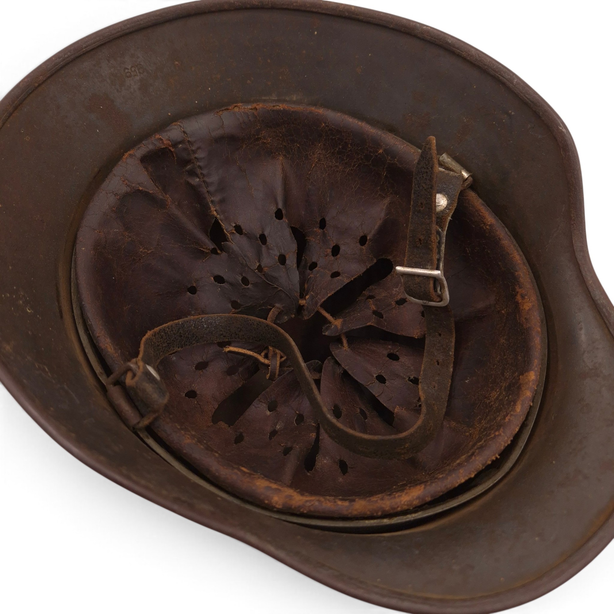 Luftwaffe M40 single-decal Helmet - ET64 - Image 13