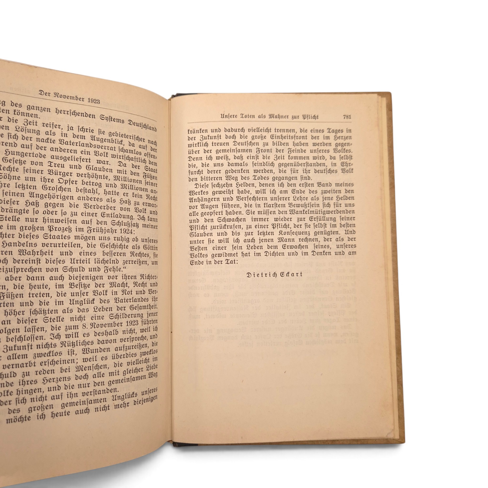 Adolf Hitler’s “Mein Kampf” Kriegsausgabe 1941 - Image 8