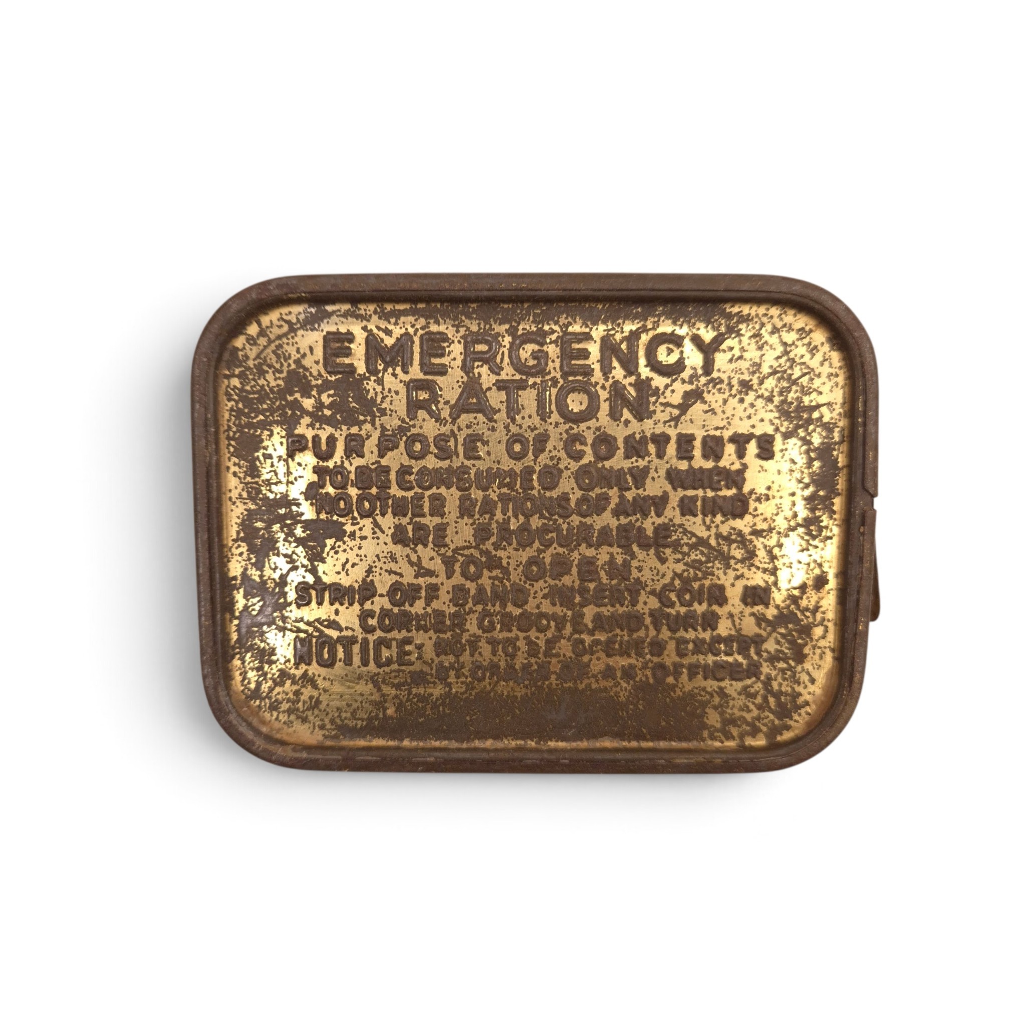 British “Emergency Ration” Full, unopened