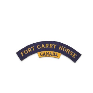 Fort Garry Horse – Printed shoulder title