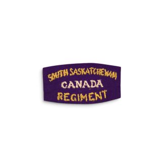South Saskatchewan Regiment – Embroidered shoulder title