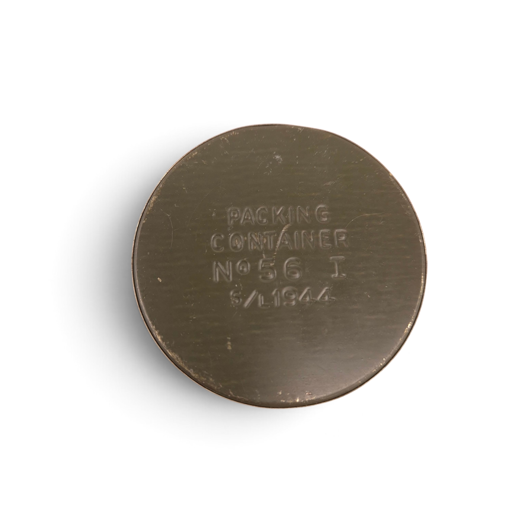 British Cardboard tube Nr 77 Smoke WP container - Image 3