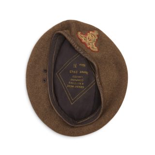 Royal Canadian Artillery Beret – Grand ‘Mere Knitting Company 1945