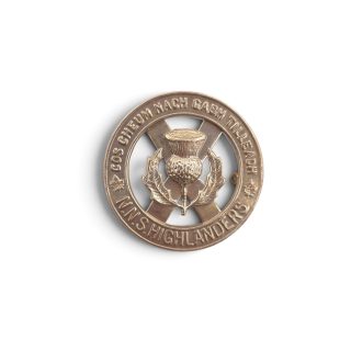 North Nova Scotia Highlanders – Cap badge