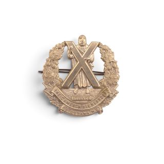 Cameron Highlanders of Ottawa – Cap badge