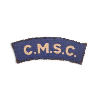 Corps of Military Staff Clerks – Printed shoulder title