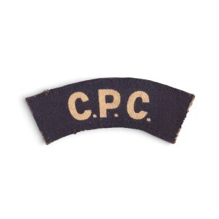Canadian Postal Corps – Printed shoulder title