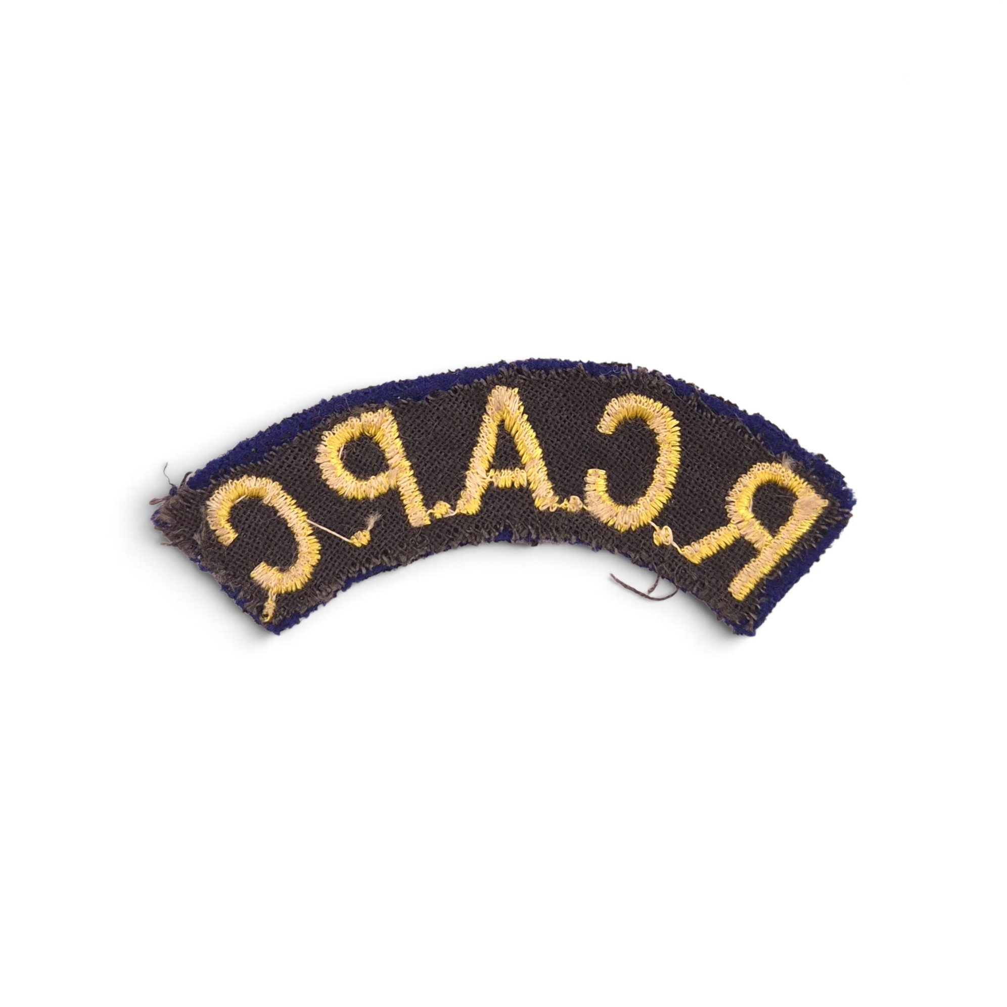 Royal Canadian Army Pay Corps - Embroidered shoulder title - Image 2