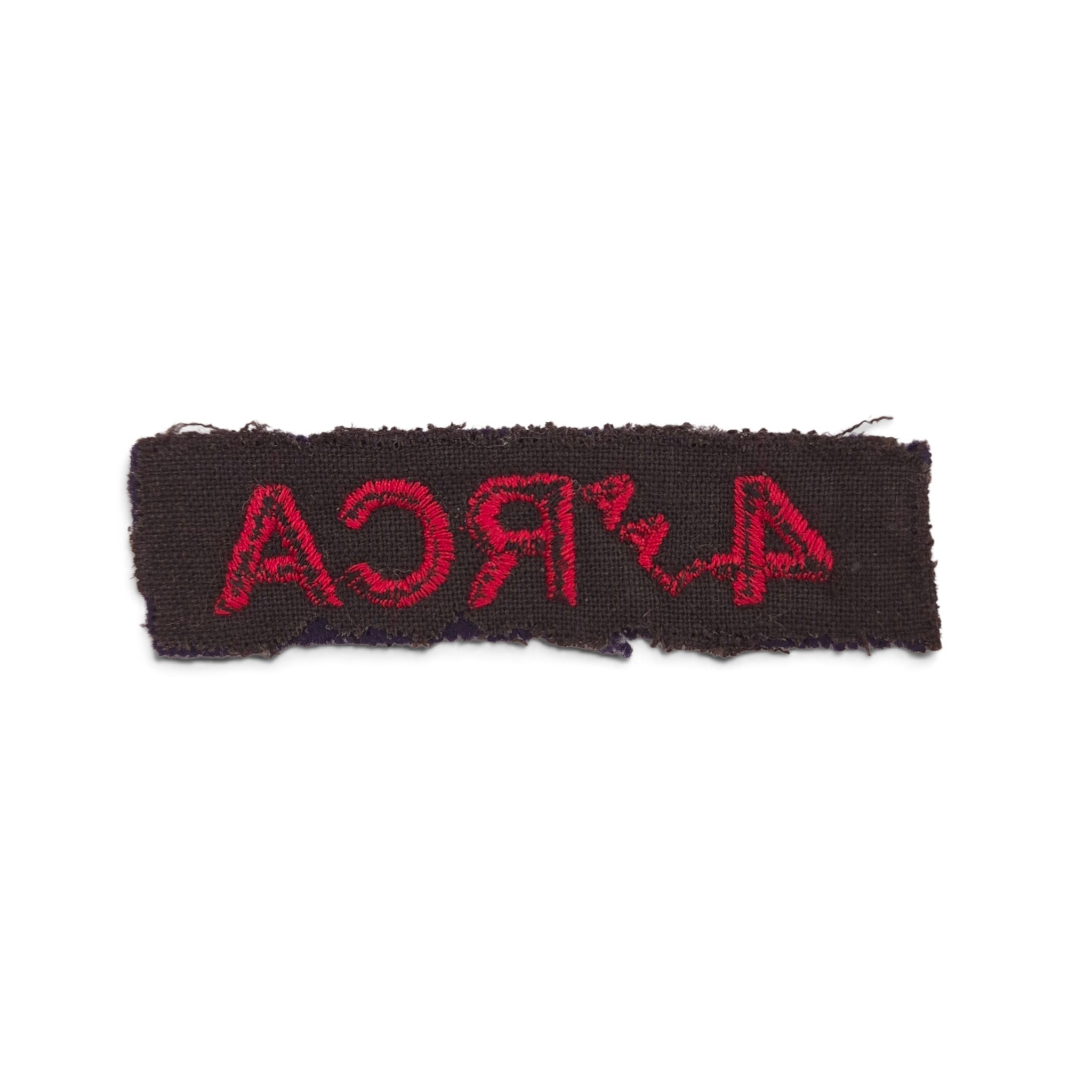 4th Light Anti Aircraft RCA - Embroidered shoulder title - Image 2