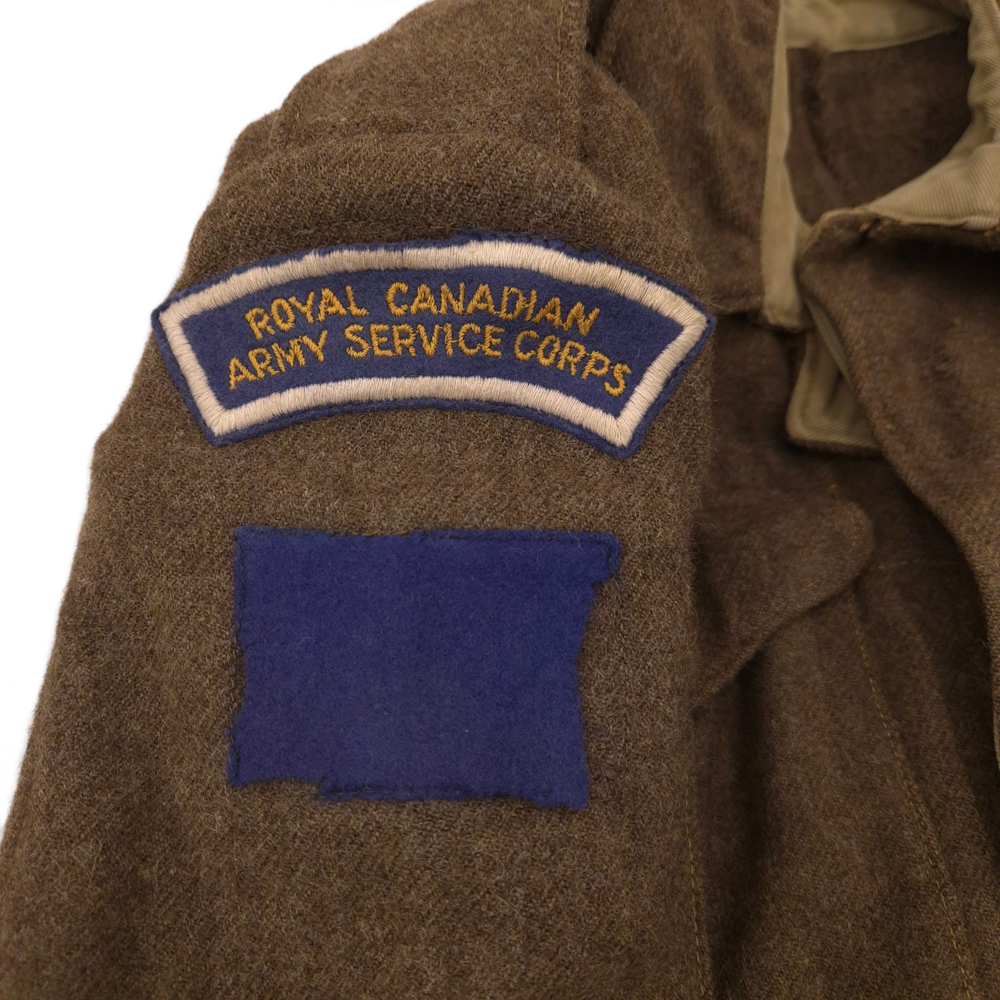 Royal Canadian Army Service Corps - Battle Dress Jacket - Image 7