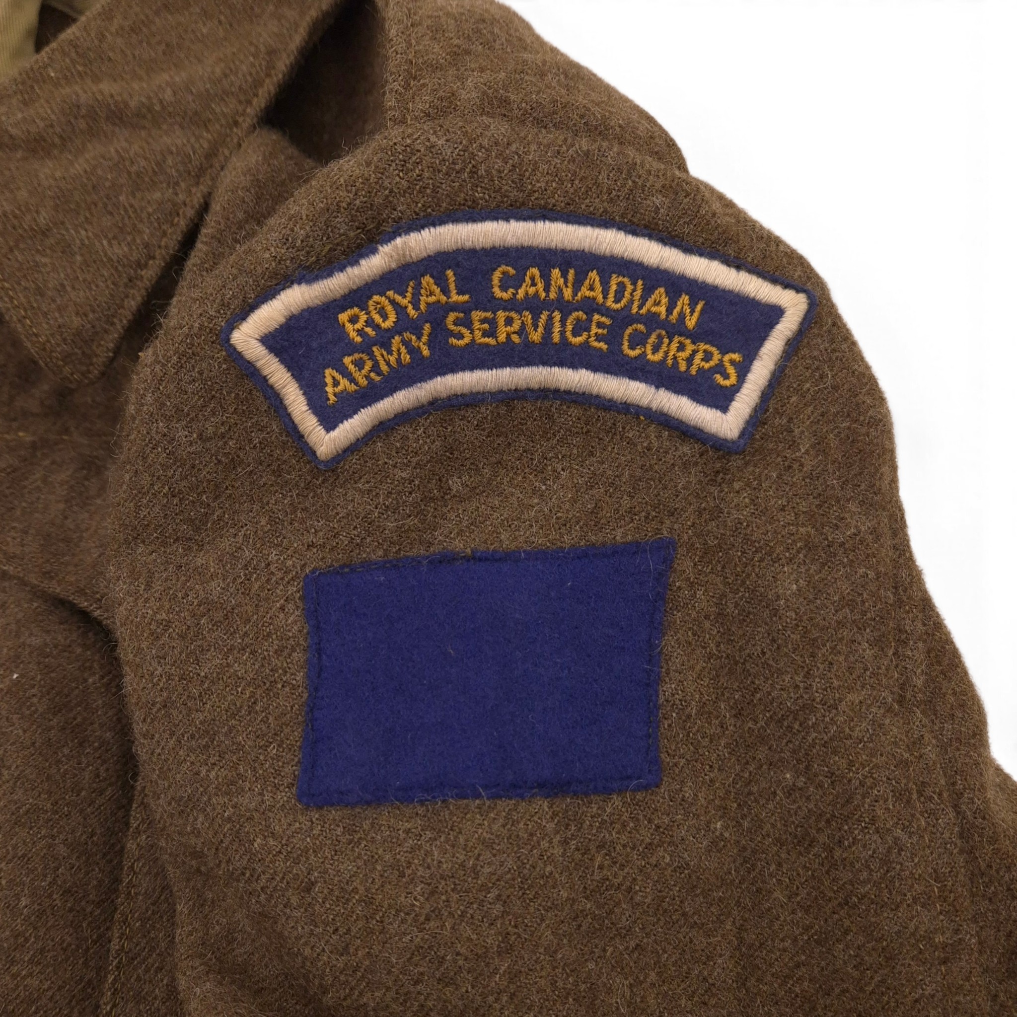 Royal Canadian Army Service Corps - Battle Dress Jacket - Image 4