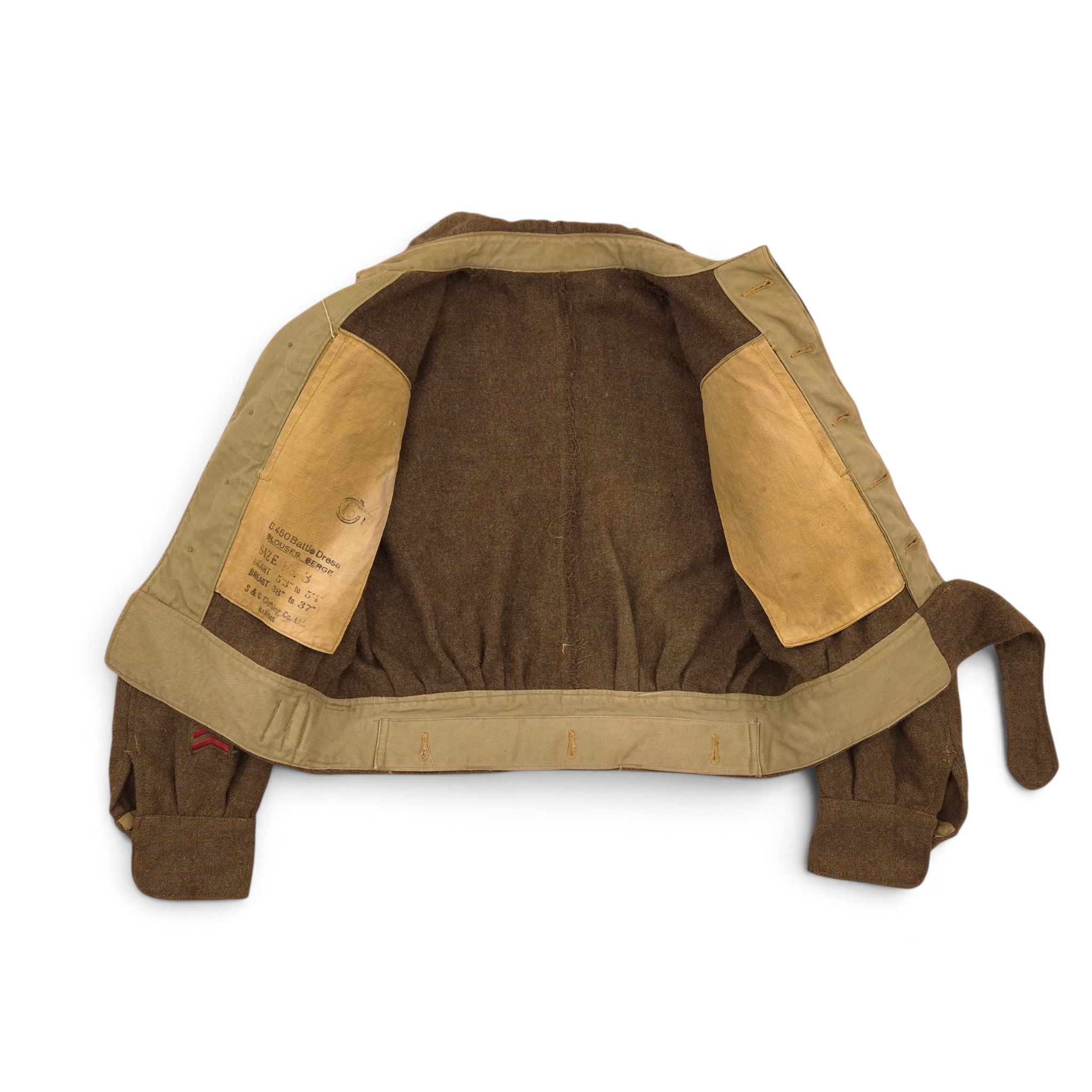 Royal Canadian Army Service Corps - Battle Dress Jacket - Image 2