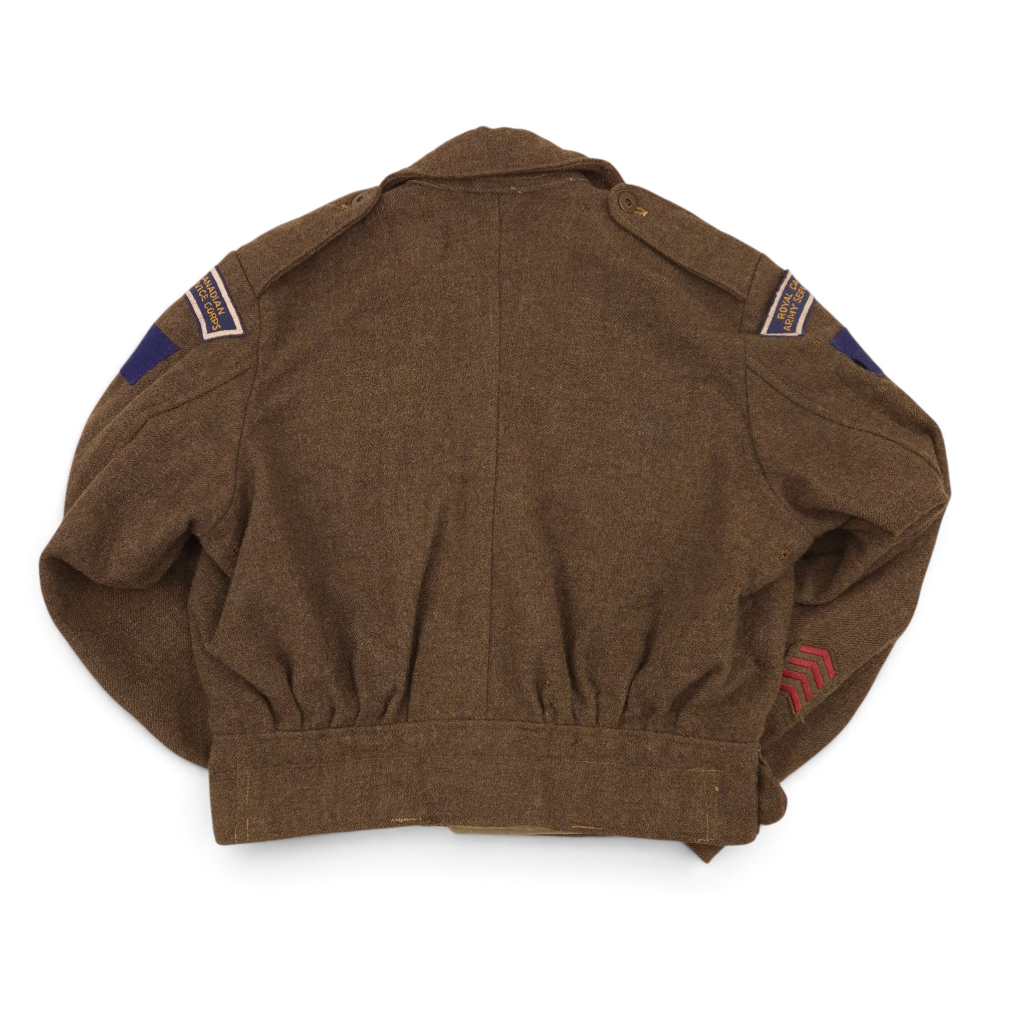 Royal Canadian Army Service Corps - Battle Dress Jacket - Image 3