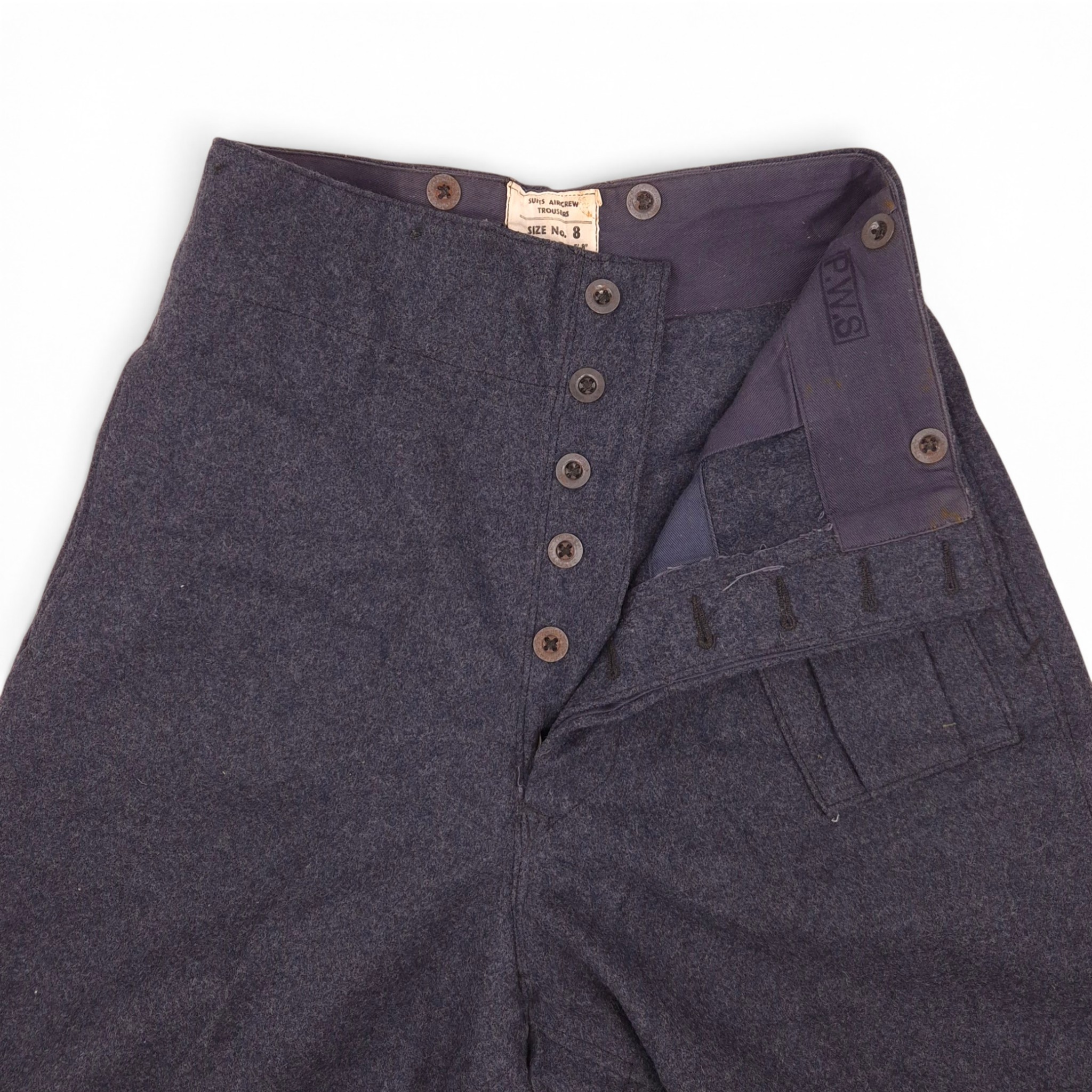 RAF Suits Aircrew Trousers - Dated 1943 - Image 4