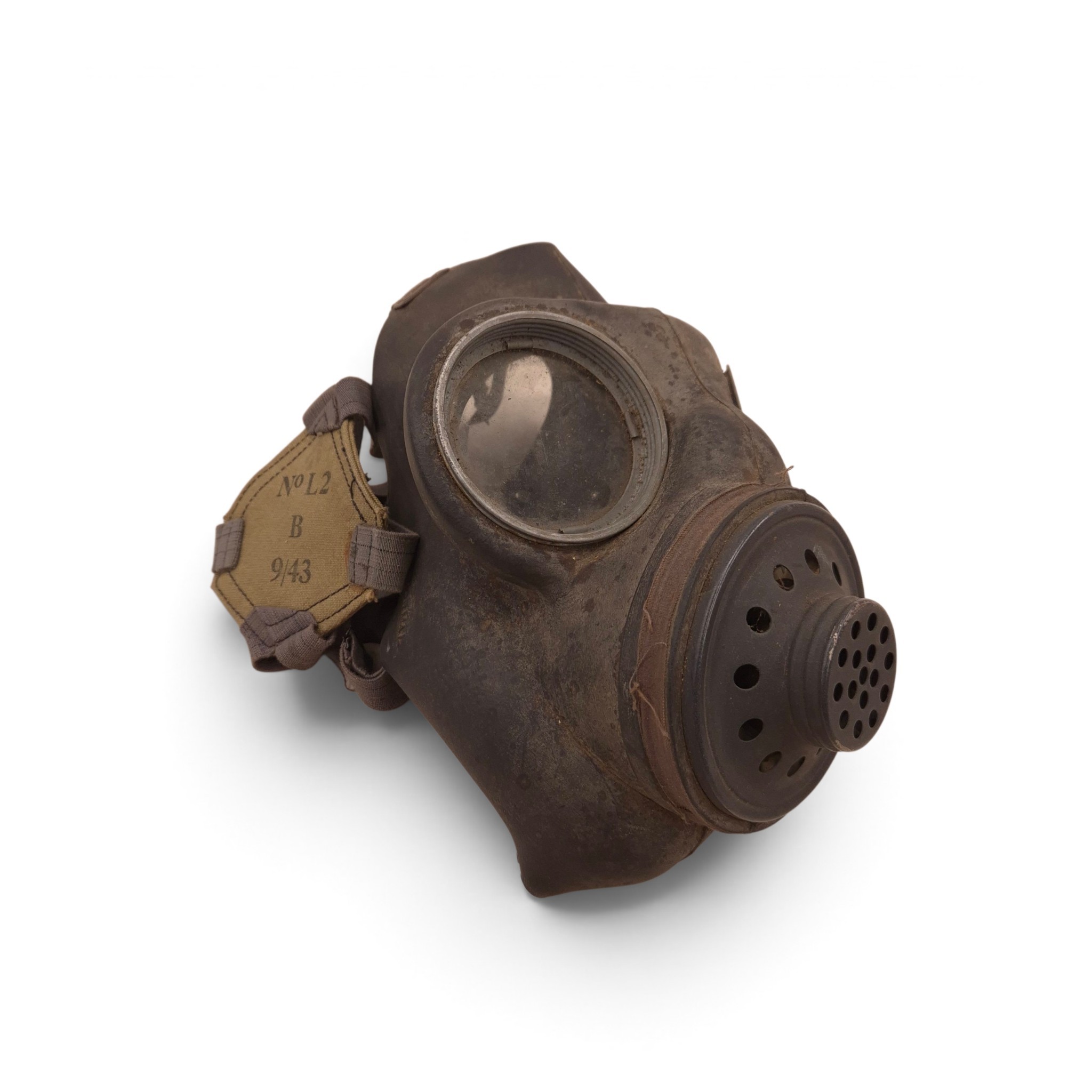 British Light Respirator with bag - 1943 - Image 4