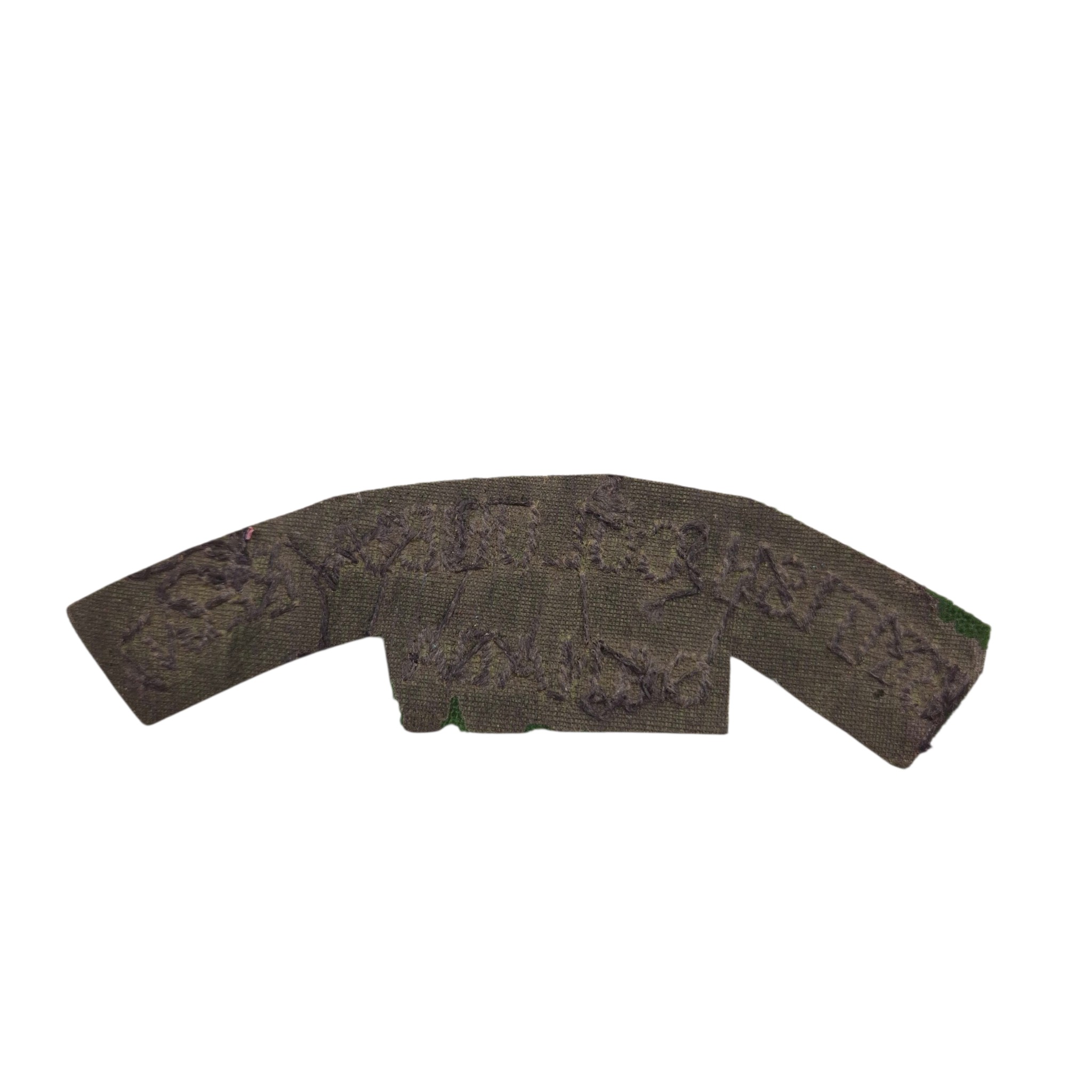 British Columbia Regiment - Embroidered shoulder title - Image 2