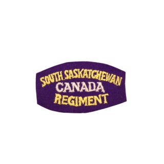 South Saskatchewan Regiment – Embroidered shoulder title