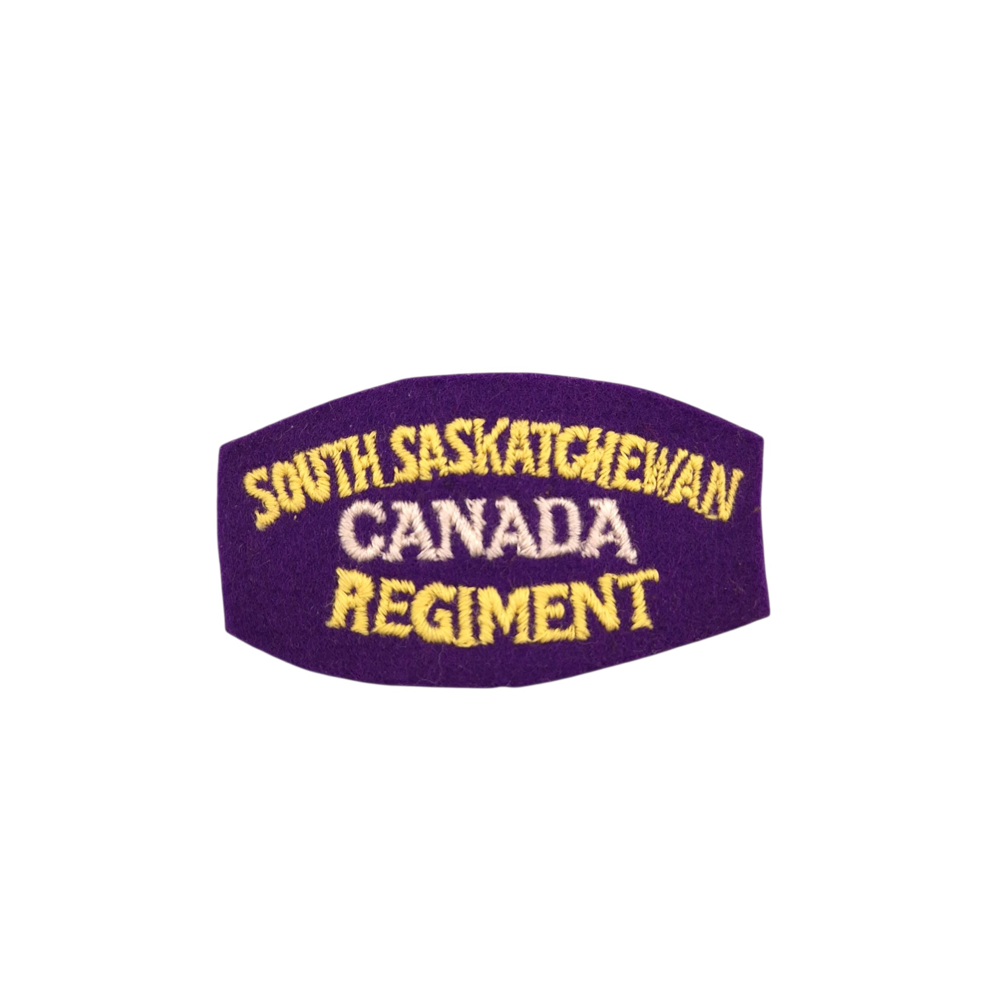 South Saskatchewan Regiment - Embroidered shoulder title