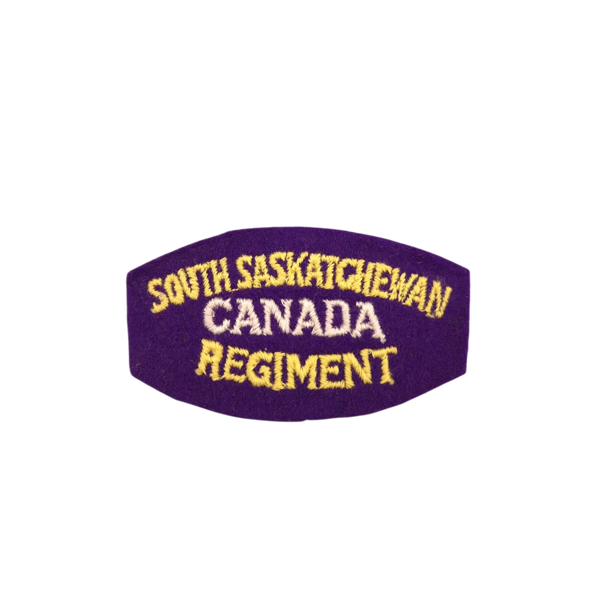 South Saskatchewan Regiment - Embroidered shoulder title