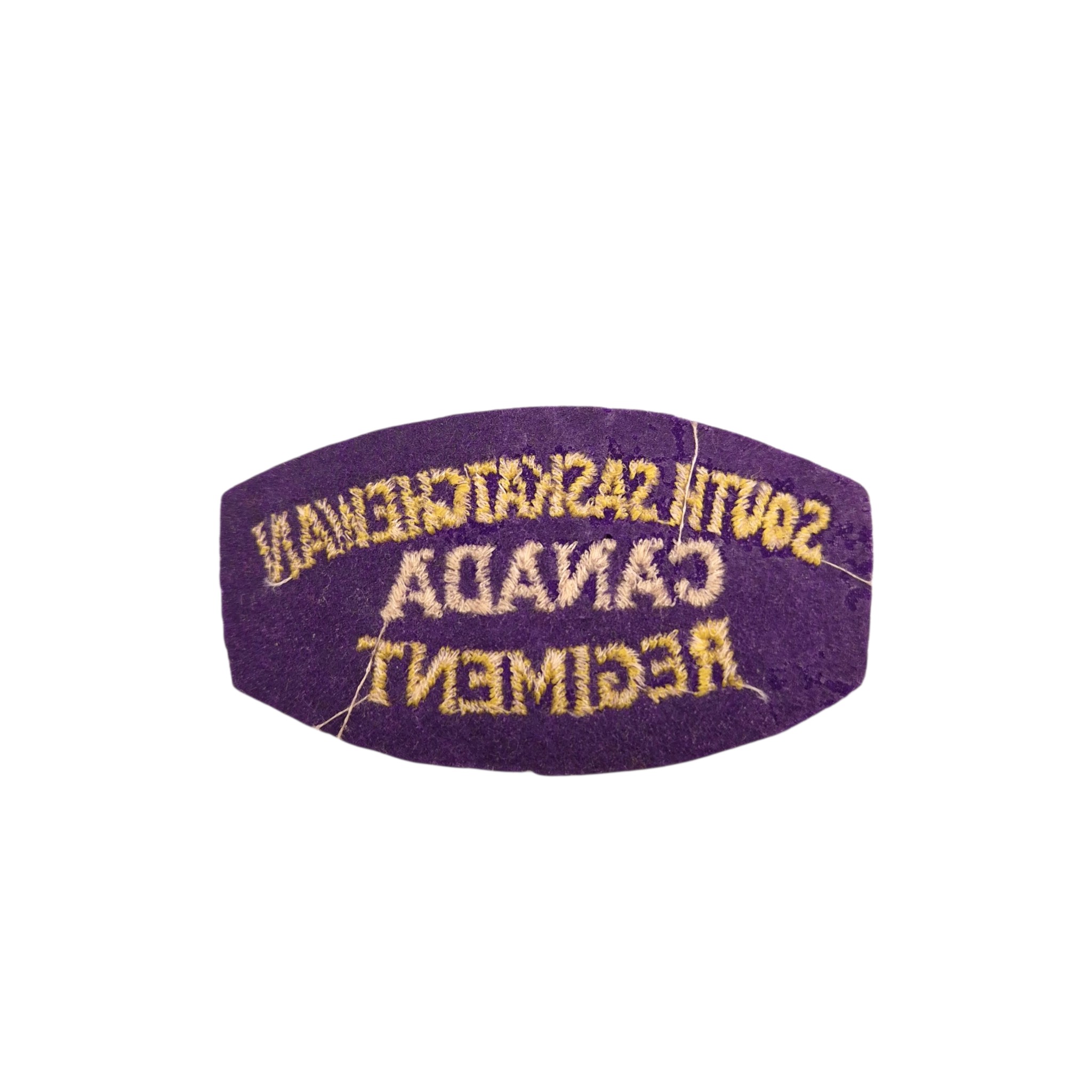 South Saskatchewan Regiment - Embroidered shoulder title - Image 2