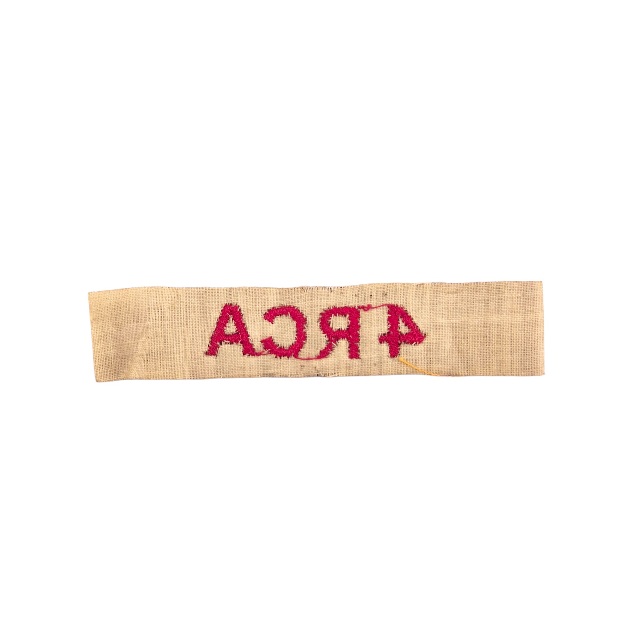 4th Field Regiment RCA- Embroidered shoulder title - Image 2
