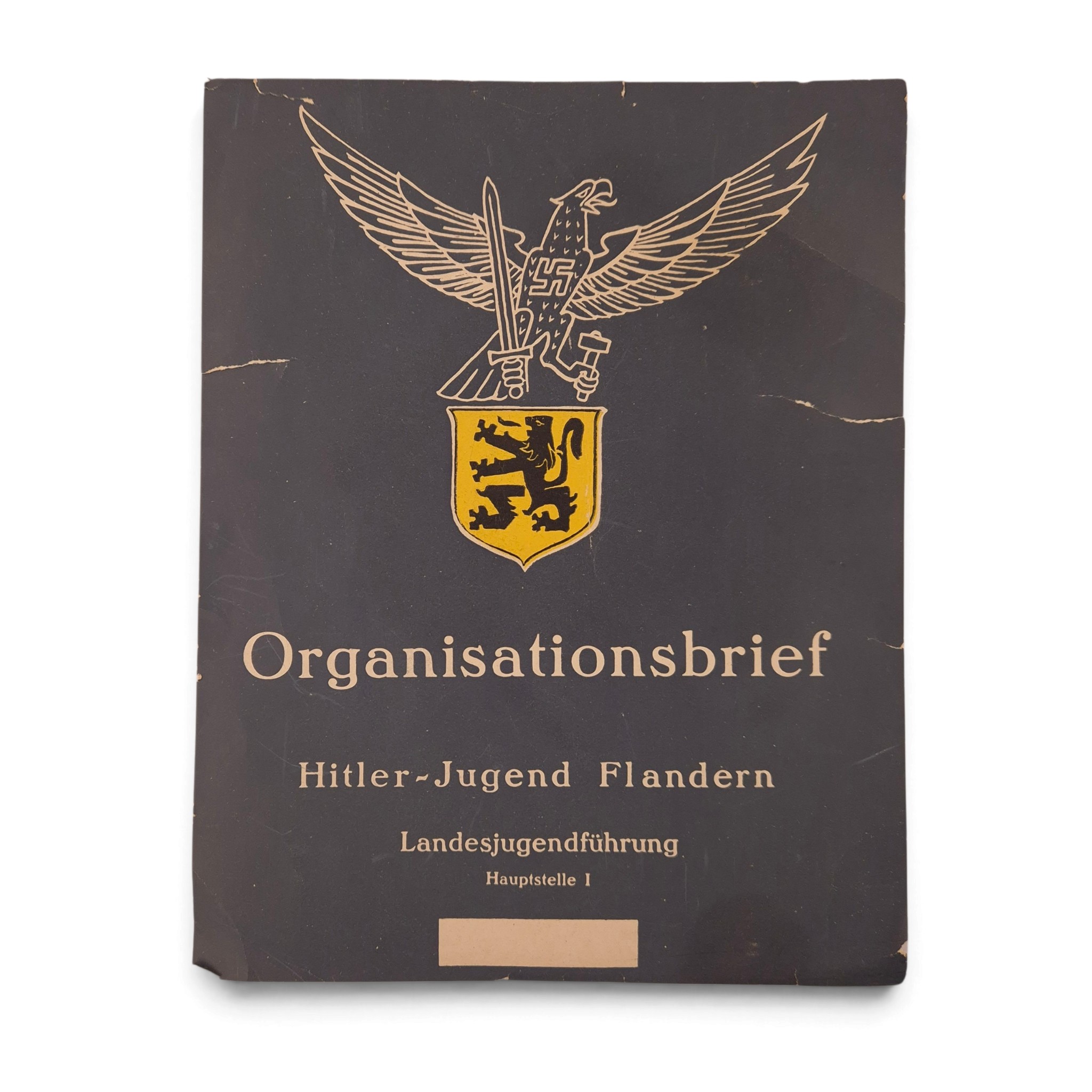 Organisationsbrief 'Hitler-Jugend Flandern'