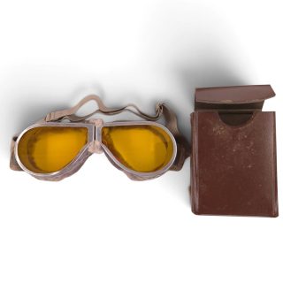 British Dispatch Rider’s Goggles in box