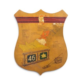 9th Canadian Field Squadron RCE – Wooden plate
