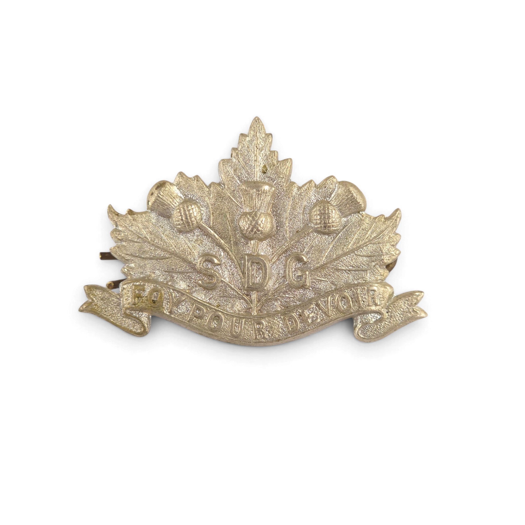 Stormont Dundas & Glengarry Highlanders - Cap badge
