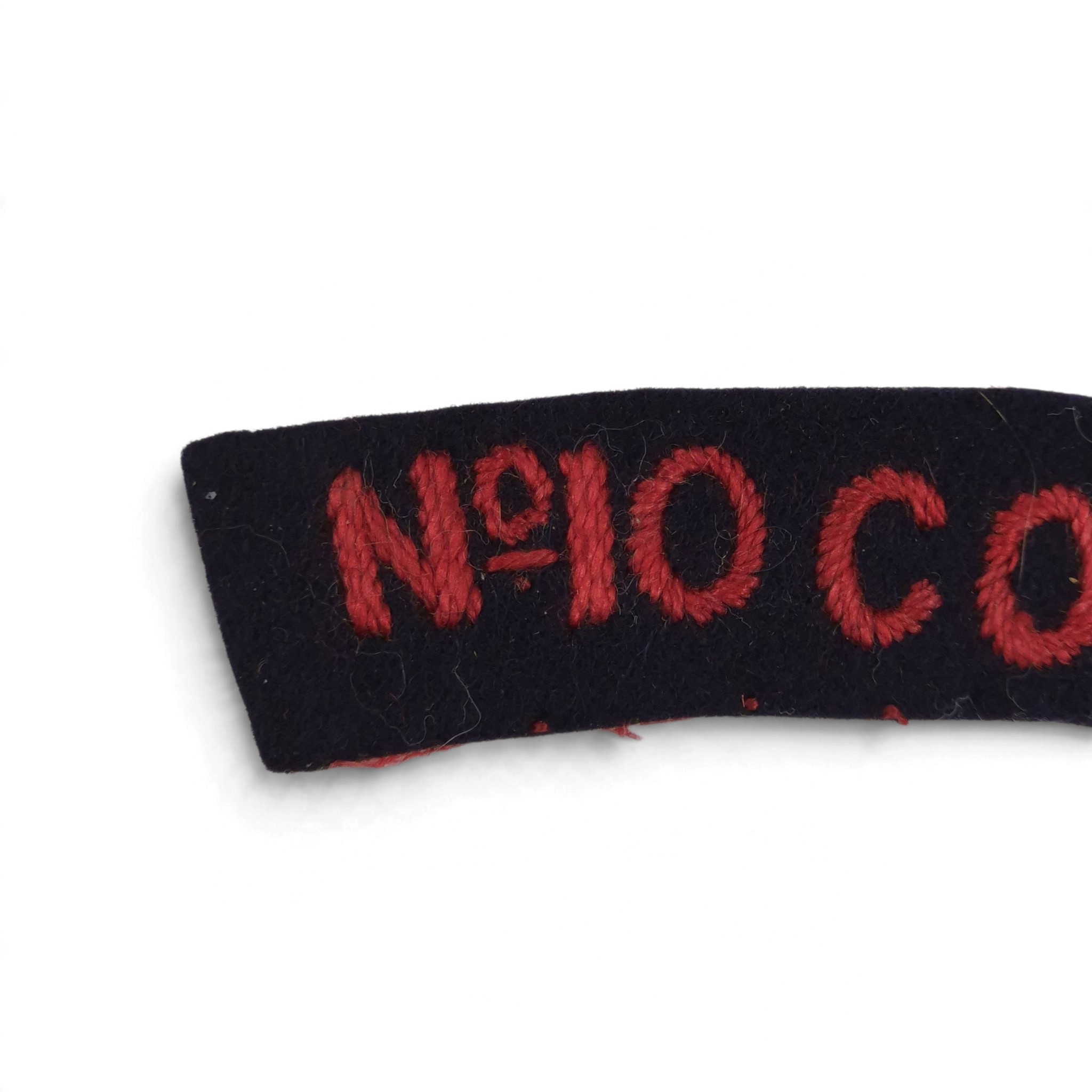 No.10 (Inter-Allied) Commando - Embroidered shoulder title - Image 3