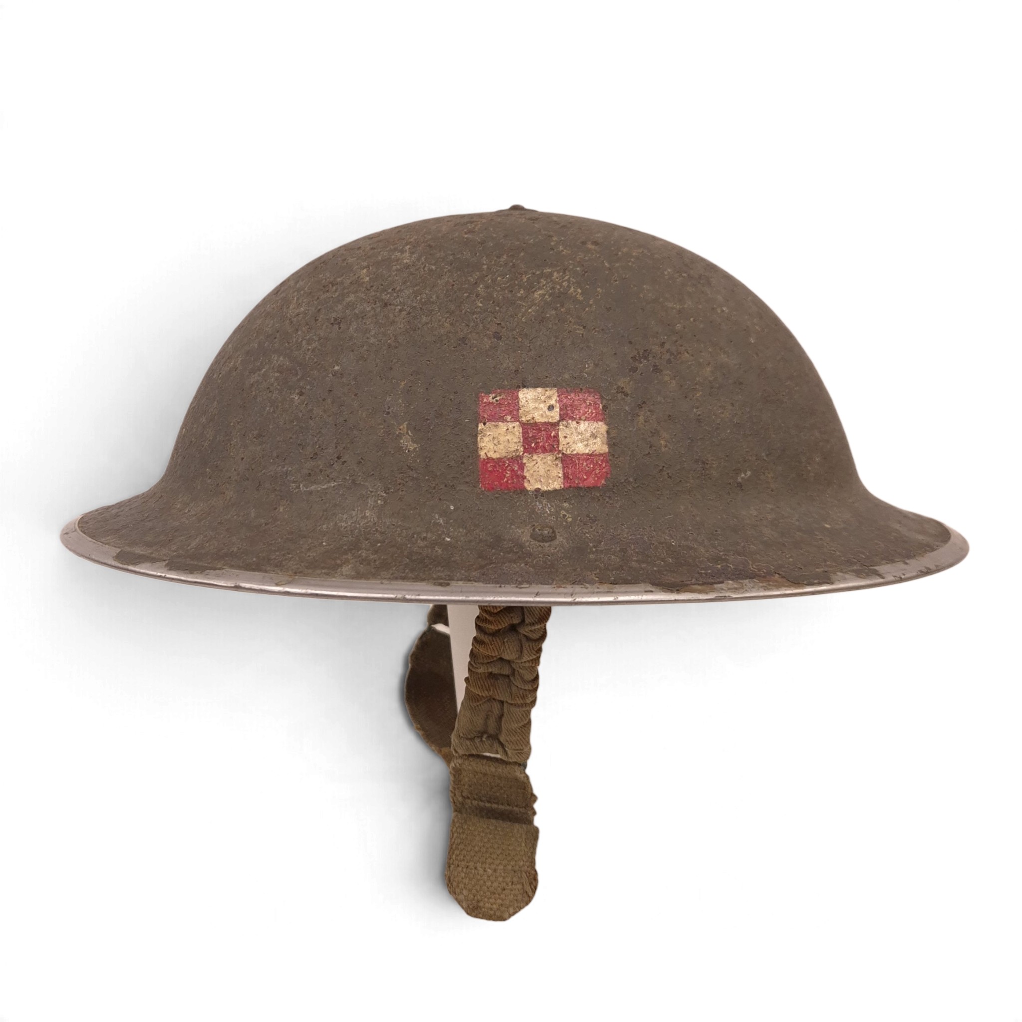 Calgary Highlanders of Canada - MkII Helmet 1940
