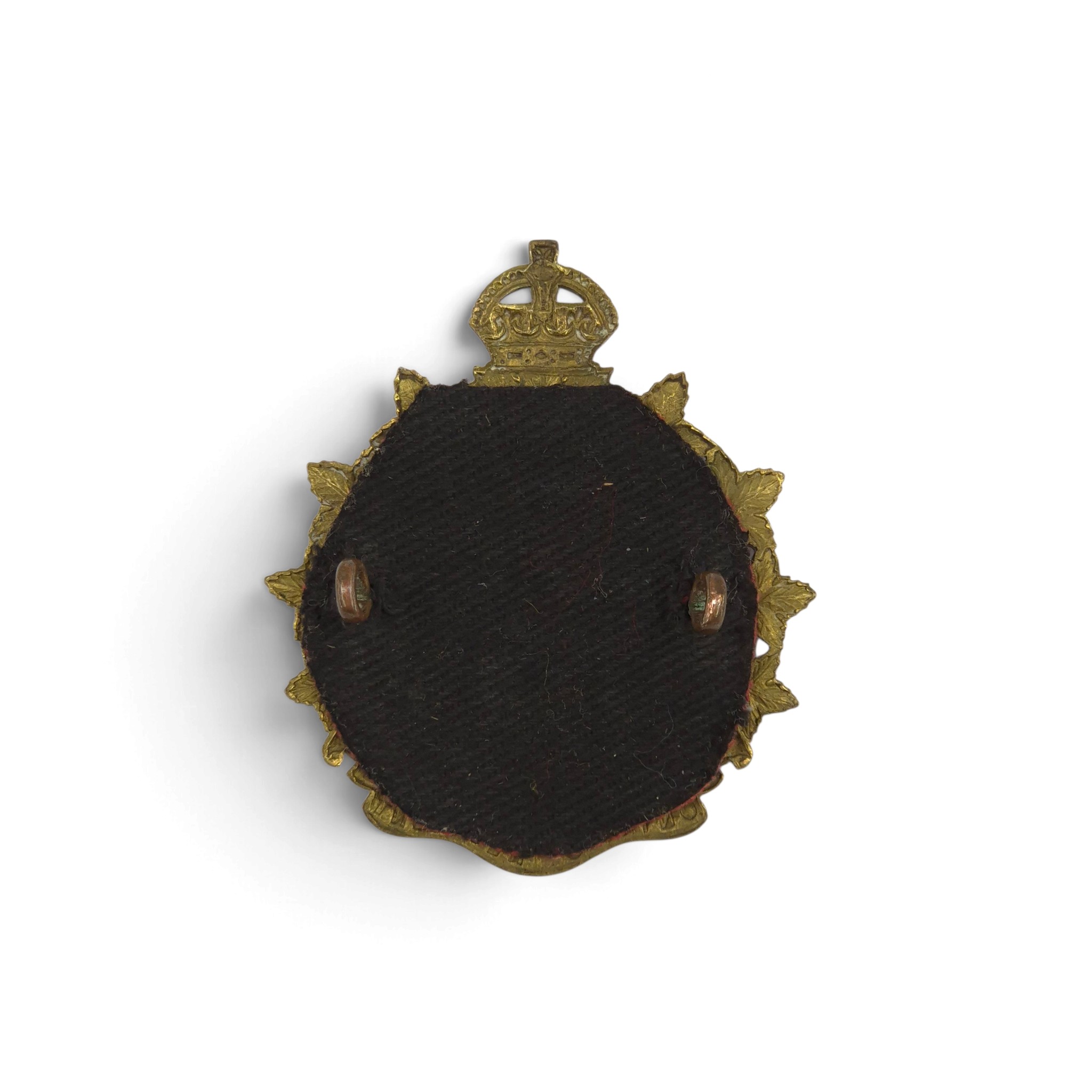 Ontario (Tank) Regiment - Cap badge with backing - Image 2
