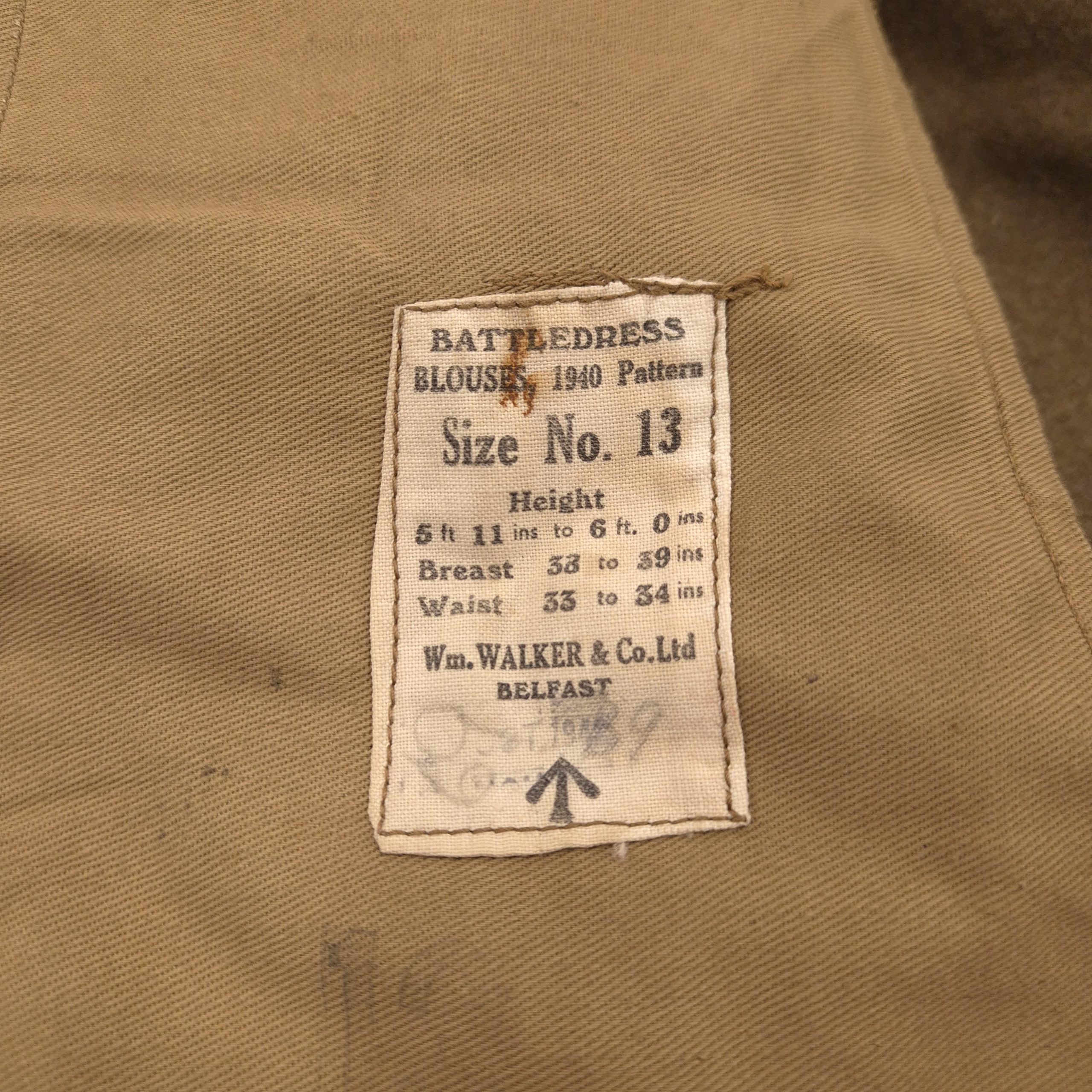 Cameron Highlanders, 51st Highland Division - Battle Dress Jacket - Image 4