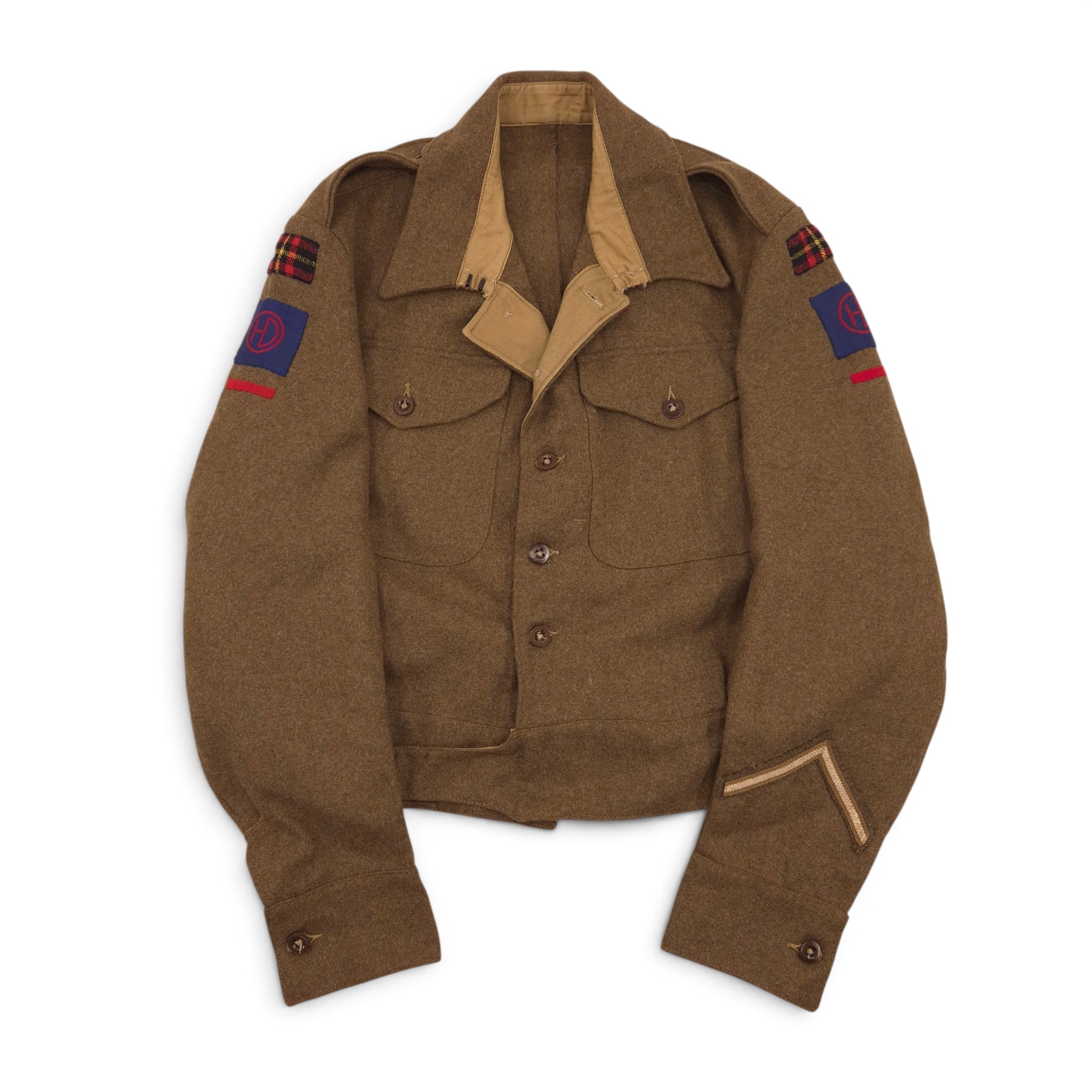 Cameron Highlanders, 51st Highland Division - Battle Dress Jacket