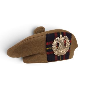 Cameron Highlanders Tam O’Shanter – C/Sgt. Gall