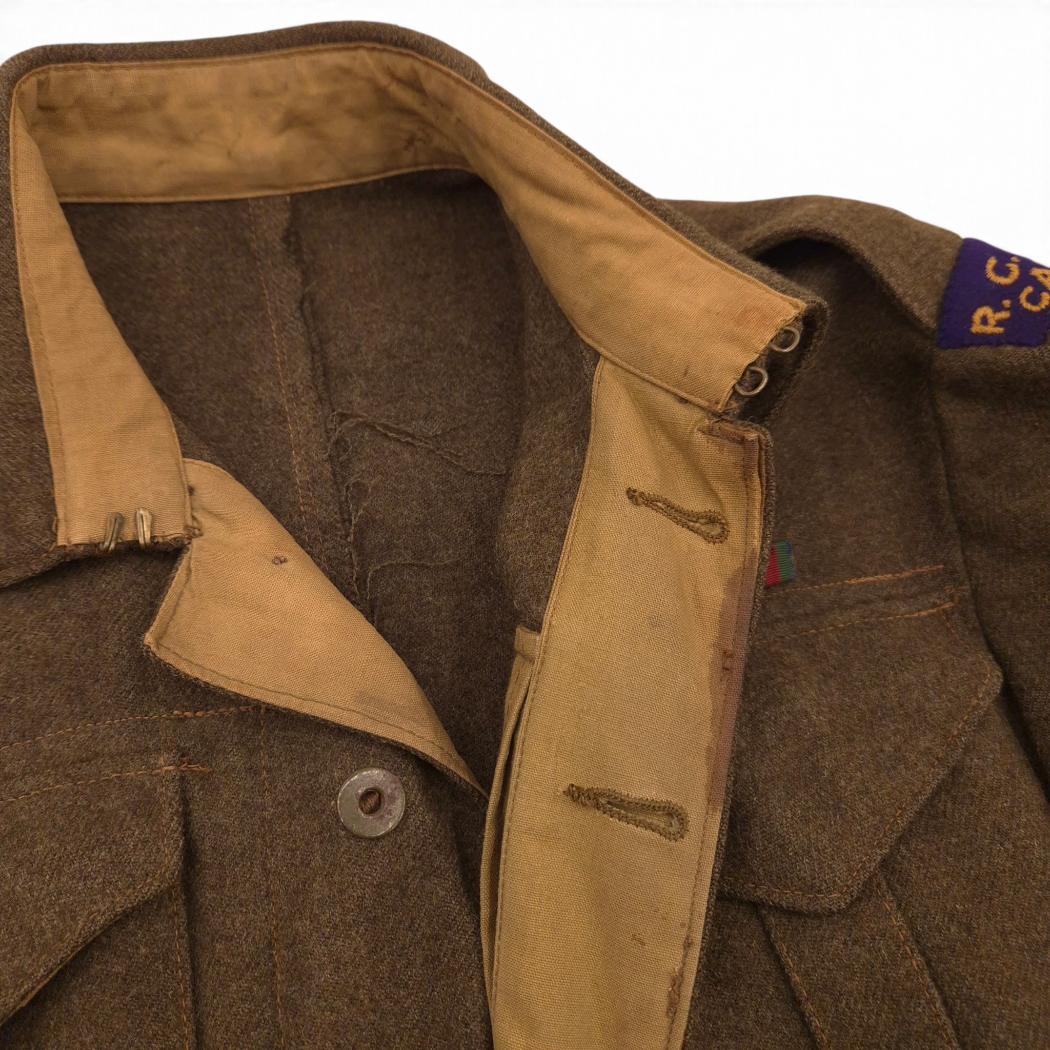 RCEME, 1st Canadian Army - Battle Dress Jacket and Trousers - Image 10