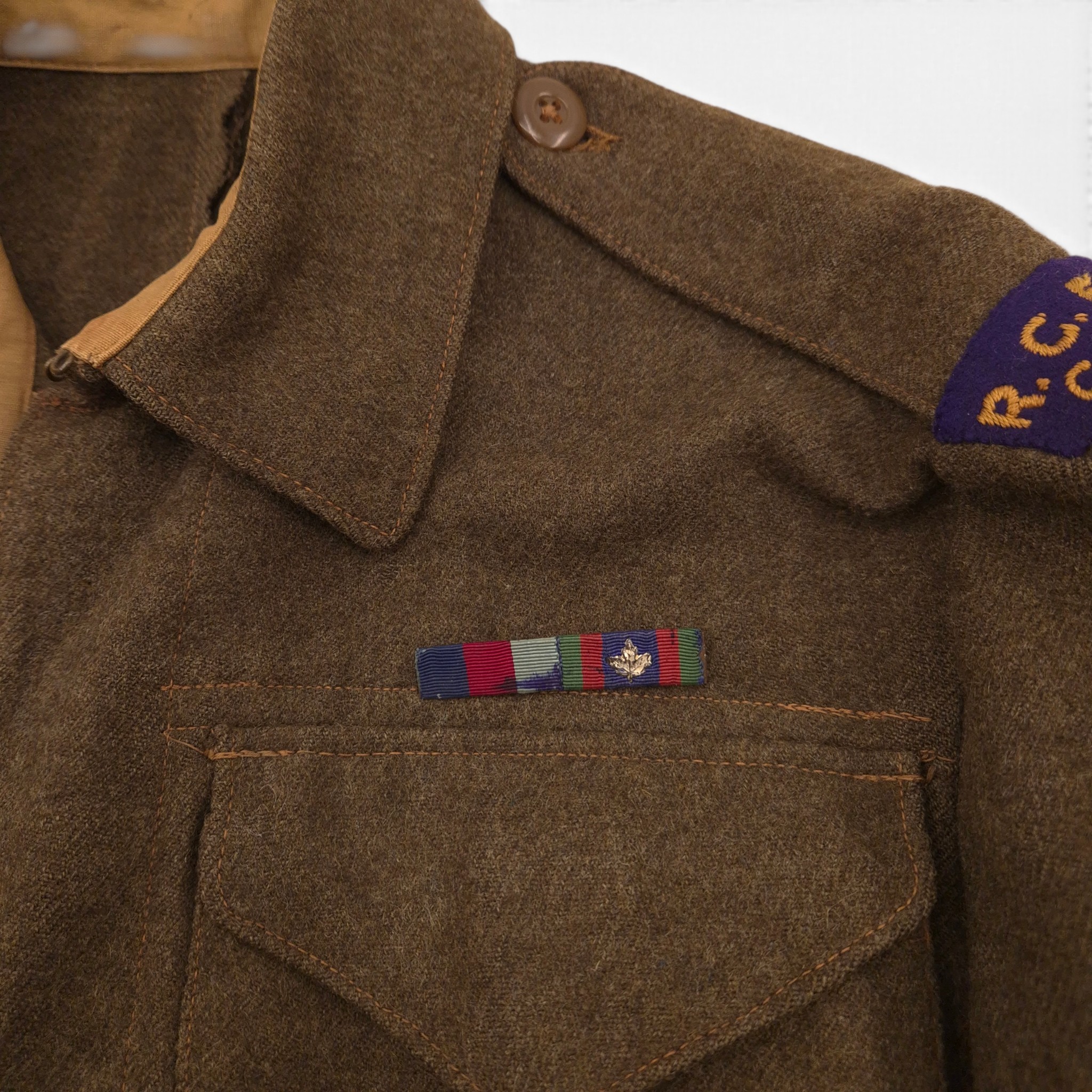 RCEME, 1st Canadian Army - Battle Dress Jacket and Trousers - Image 11