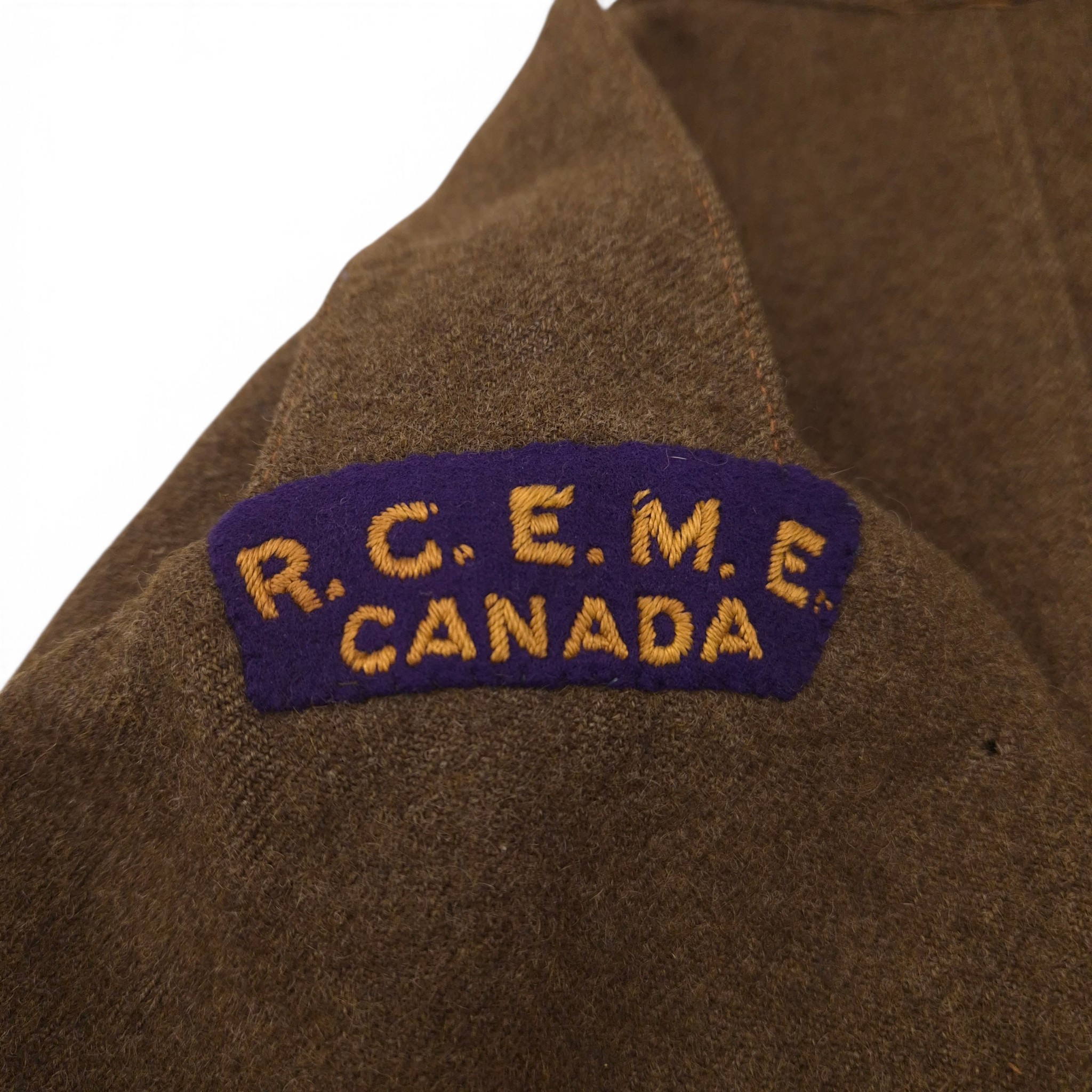 RCEME, 1st Canadian Army - Battle Dress Jacket and Trousers - Image 6