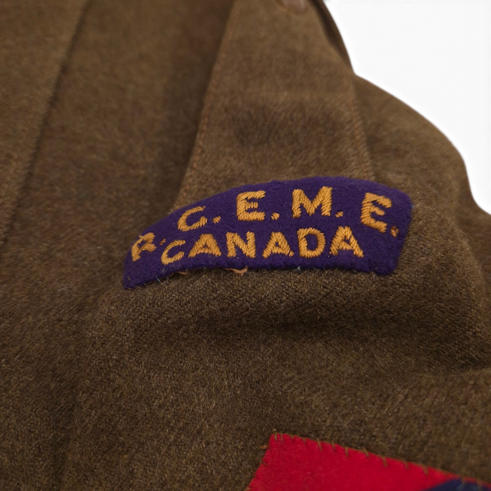 RCEME, 1st Canadian Army - Battle Dress Jacket and Trousers - Image 8