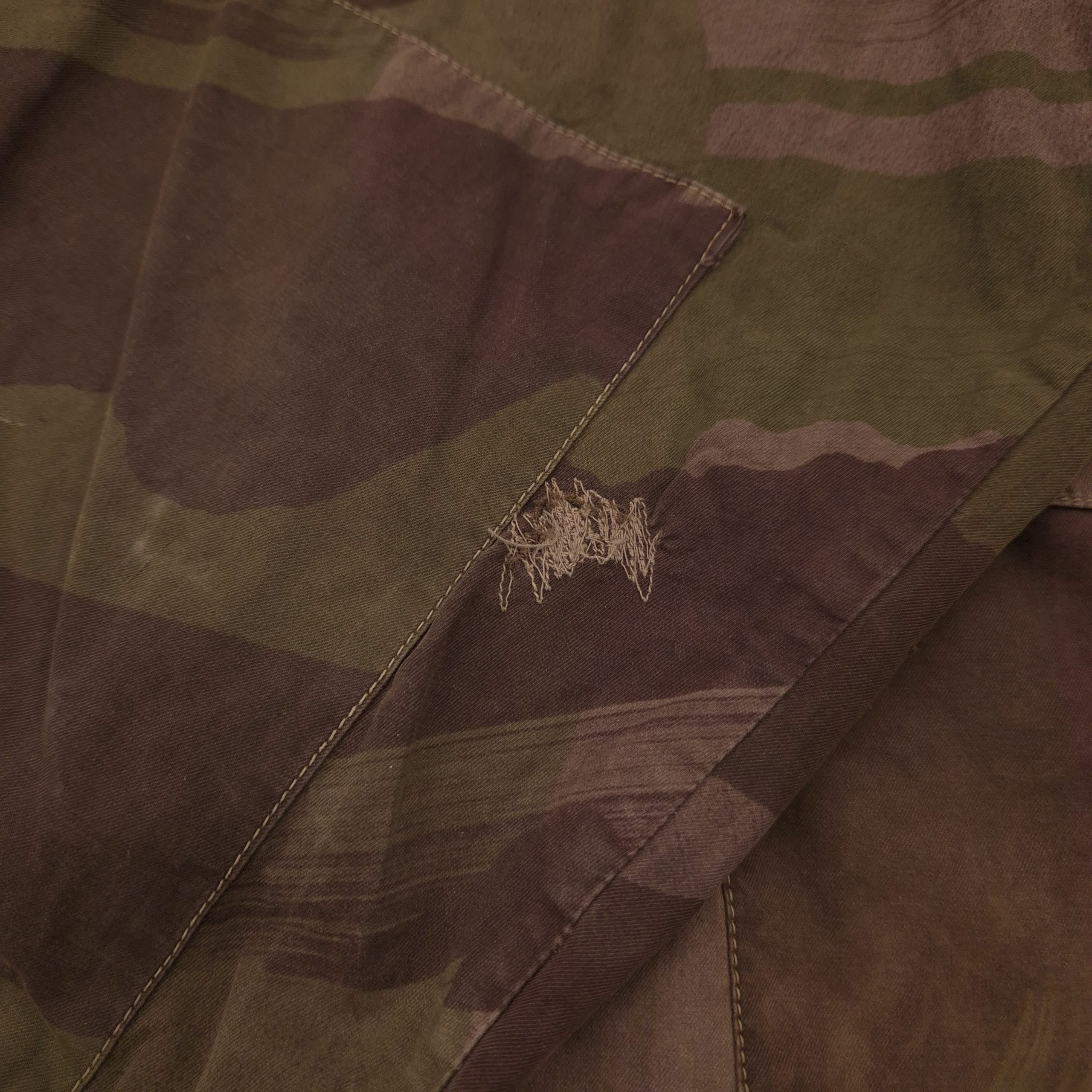 British Windproof Camouflaged Smock - Cohen & Wilks 1943 - Image 7