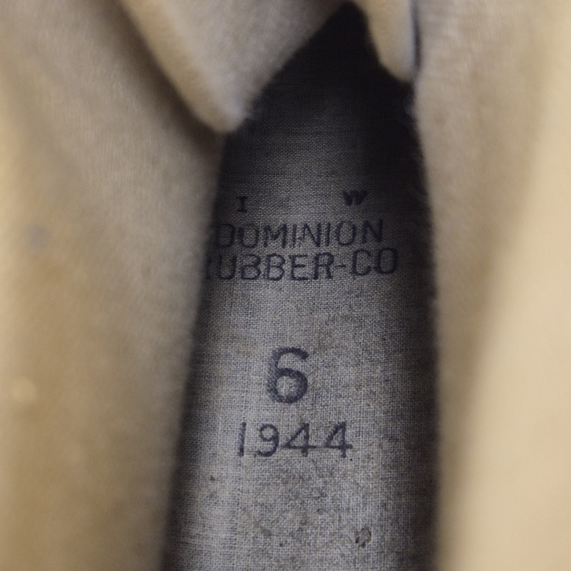 Canadian Rubber Boots - Dominion Rubber 1944 - Image 3