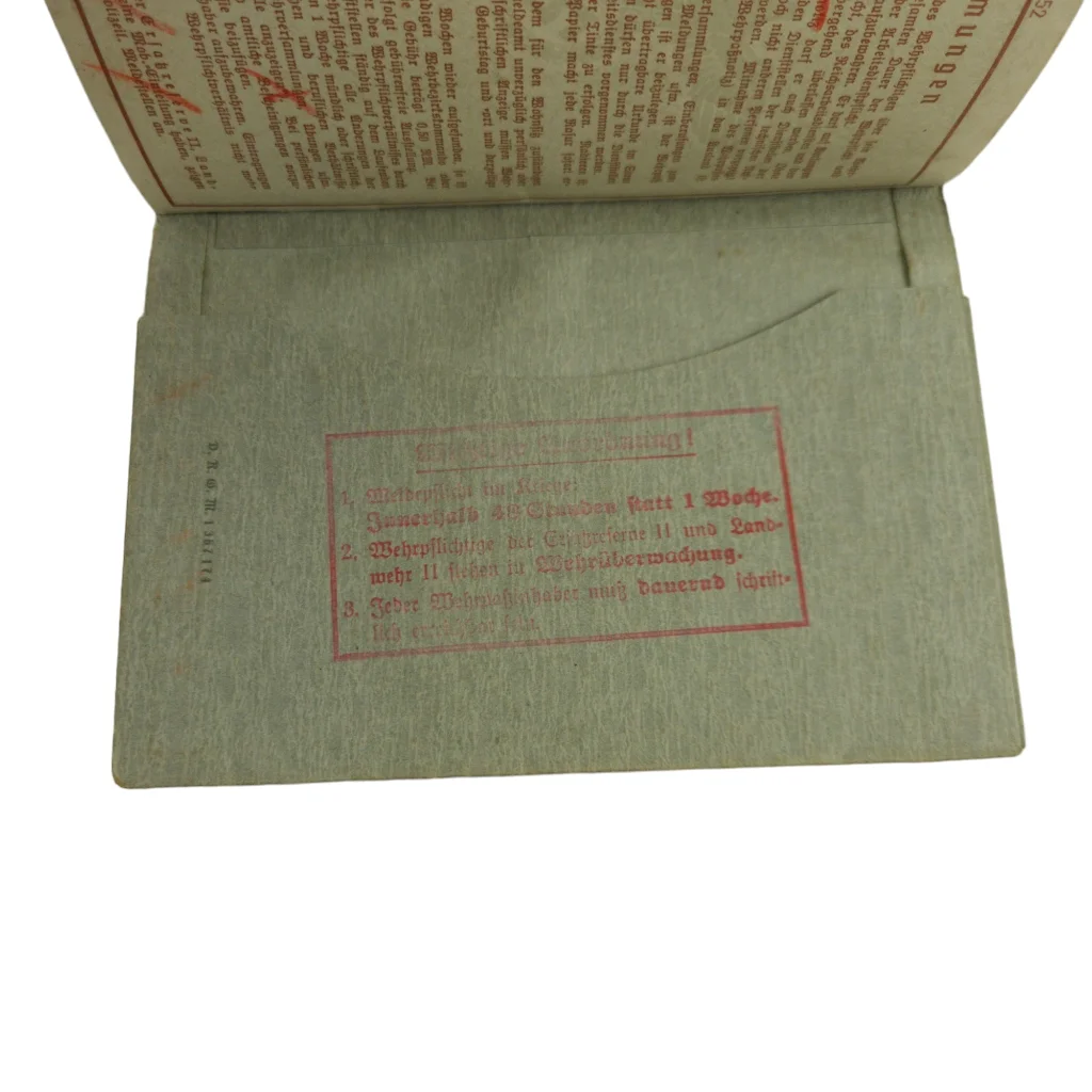 Wehrmacht Wehrpass - Image 6