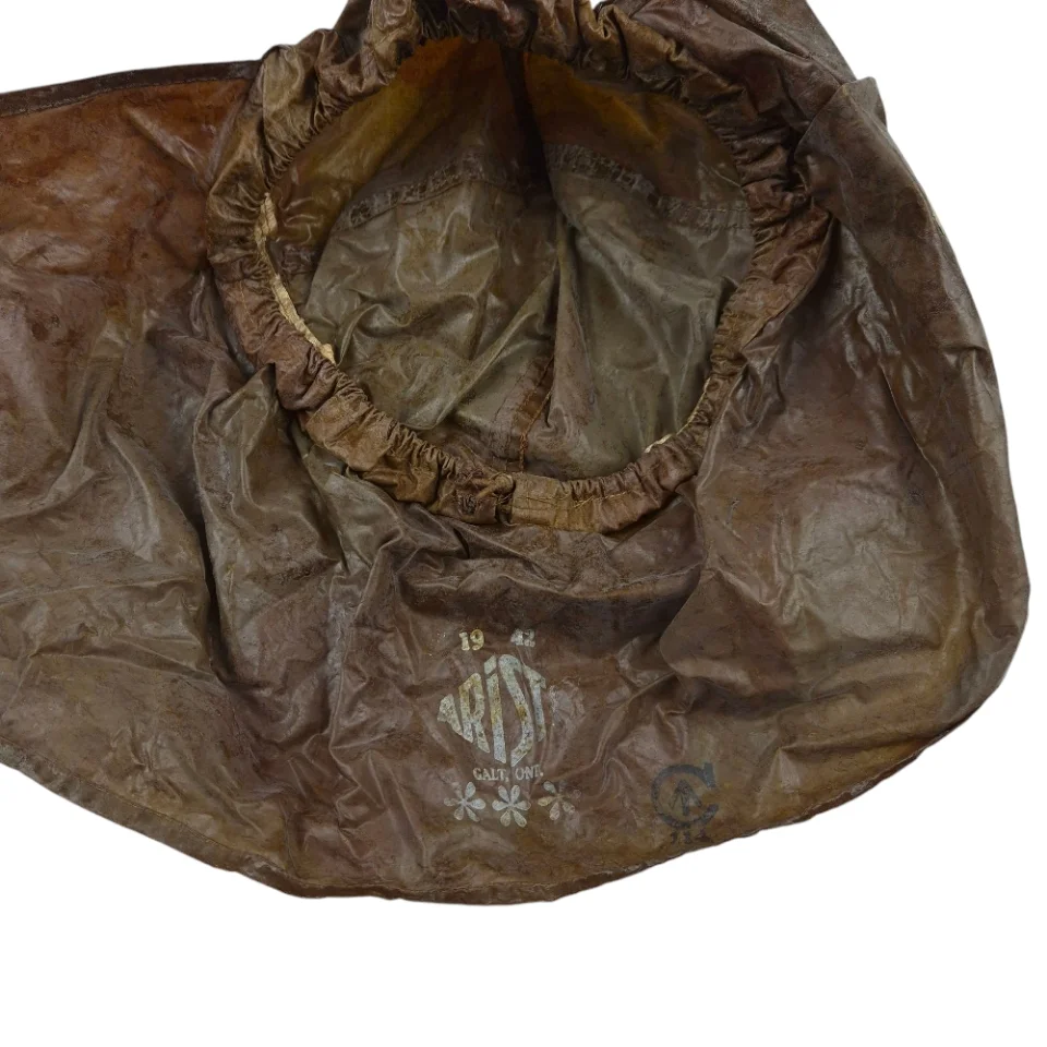 Canadian Anti-Gas helmet cover - Aristo 1942 - Image 2