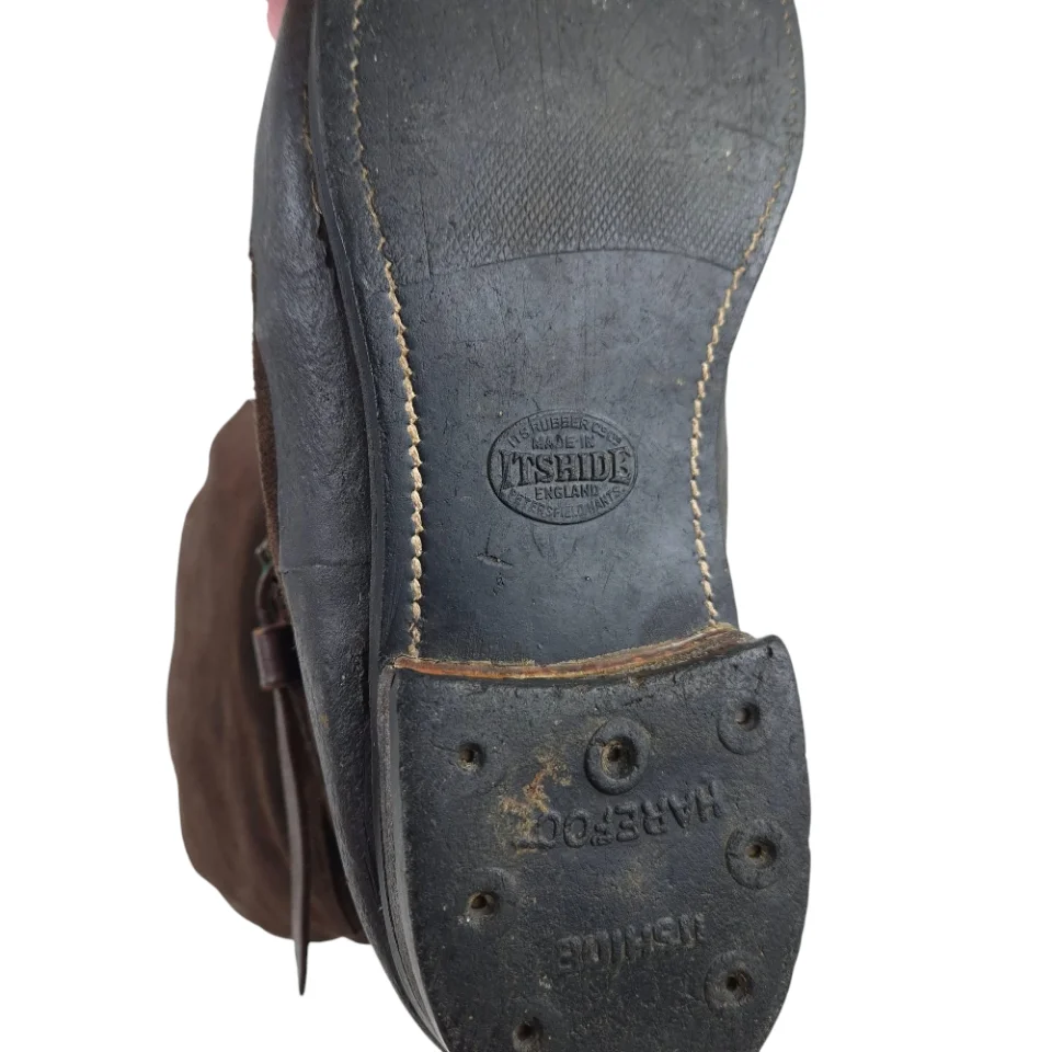 RAF 1941 Pattern 'brown suede' Flying Boots - Image 6